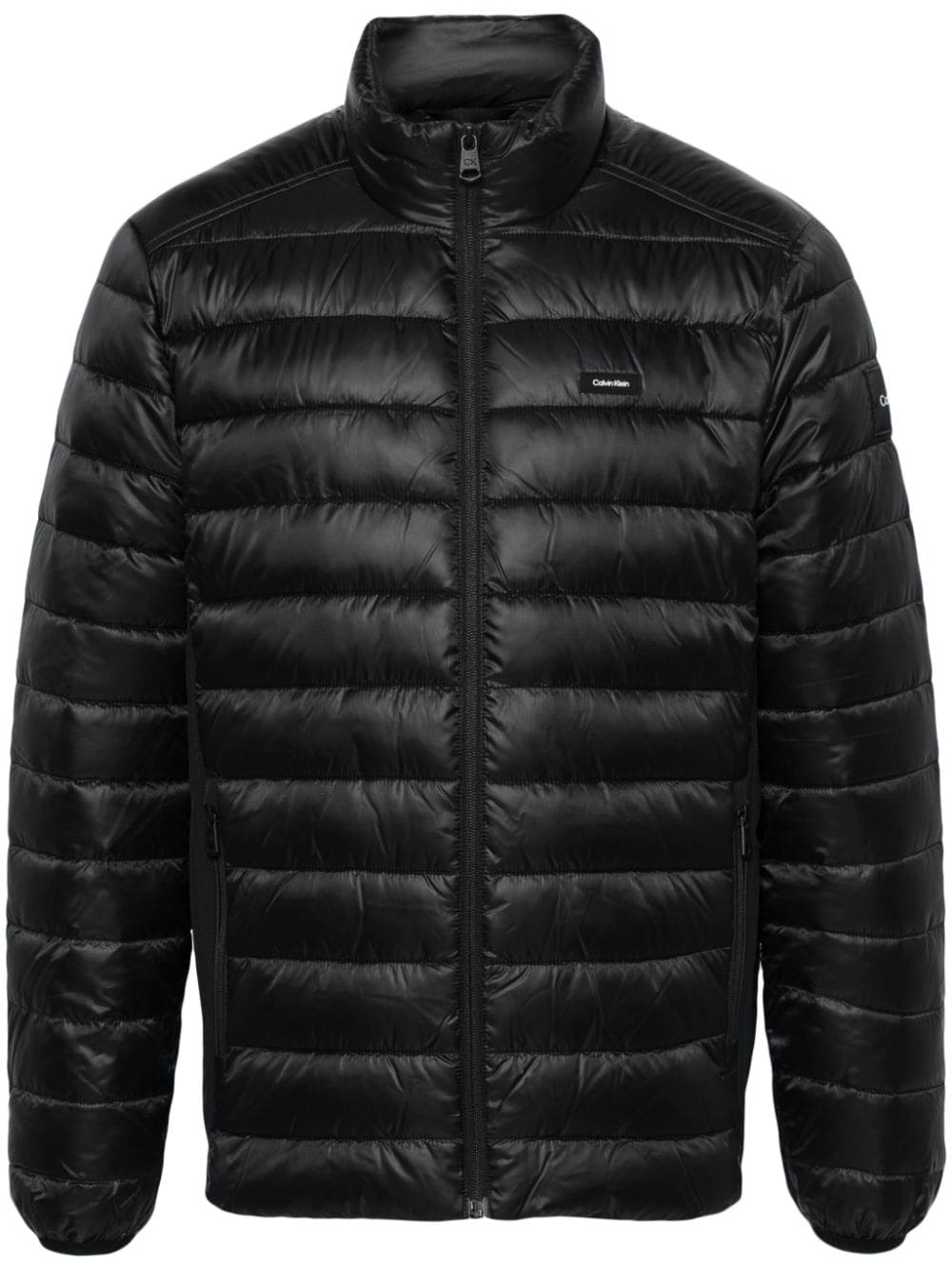 Calvin Klein quilted padded jacket - Black von Calvin Klein