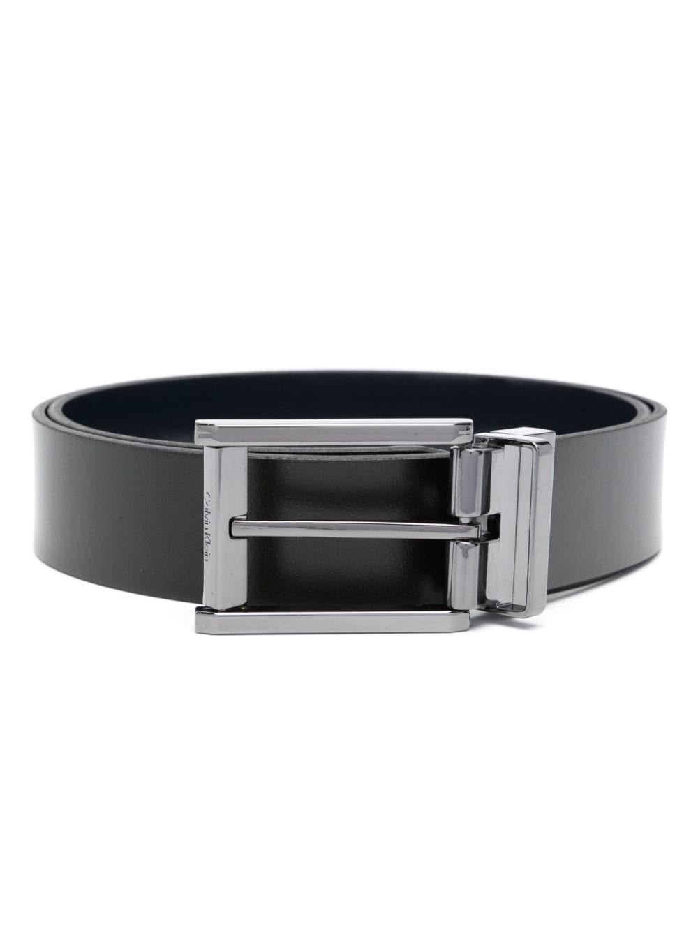 Calvin Klein reversible leather belt - Black von Calvin Klein