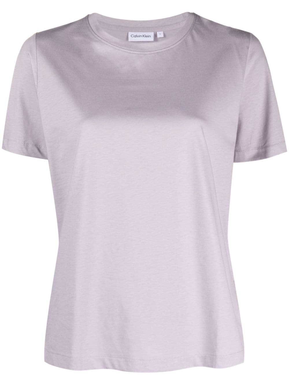 Calvin Klein short-sleeved crew-neck T-shirt - Purple von Calvin Klein