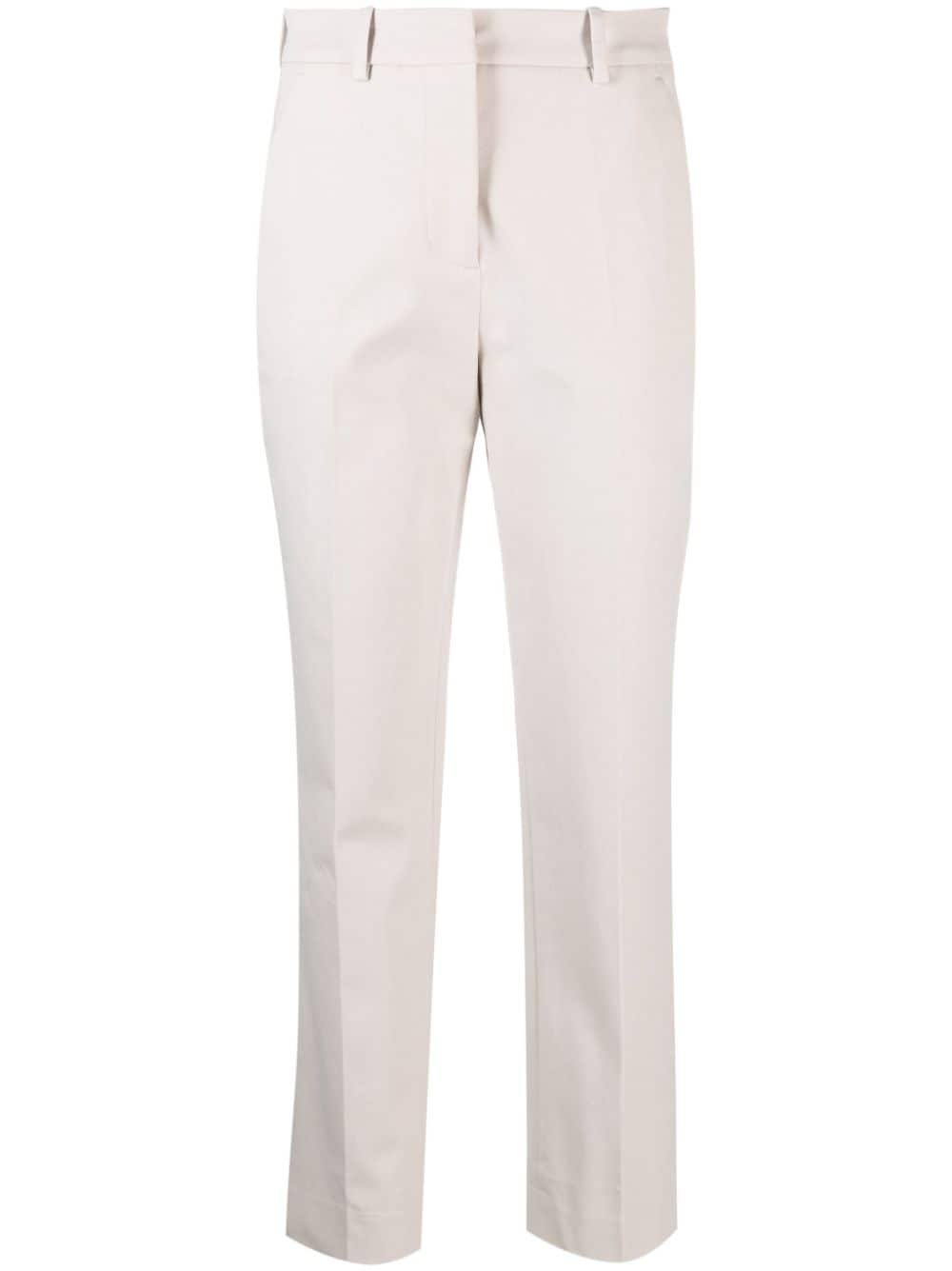 Calvin Klein slim-cut tailored trousers - Grey von Calvin Klein