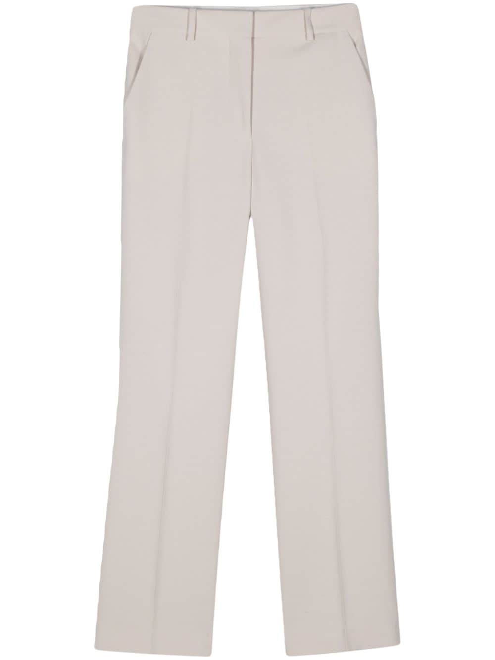 Calvin Klein slim-fit cotton trousers - Neutrals von Calvin Klein