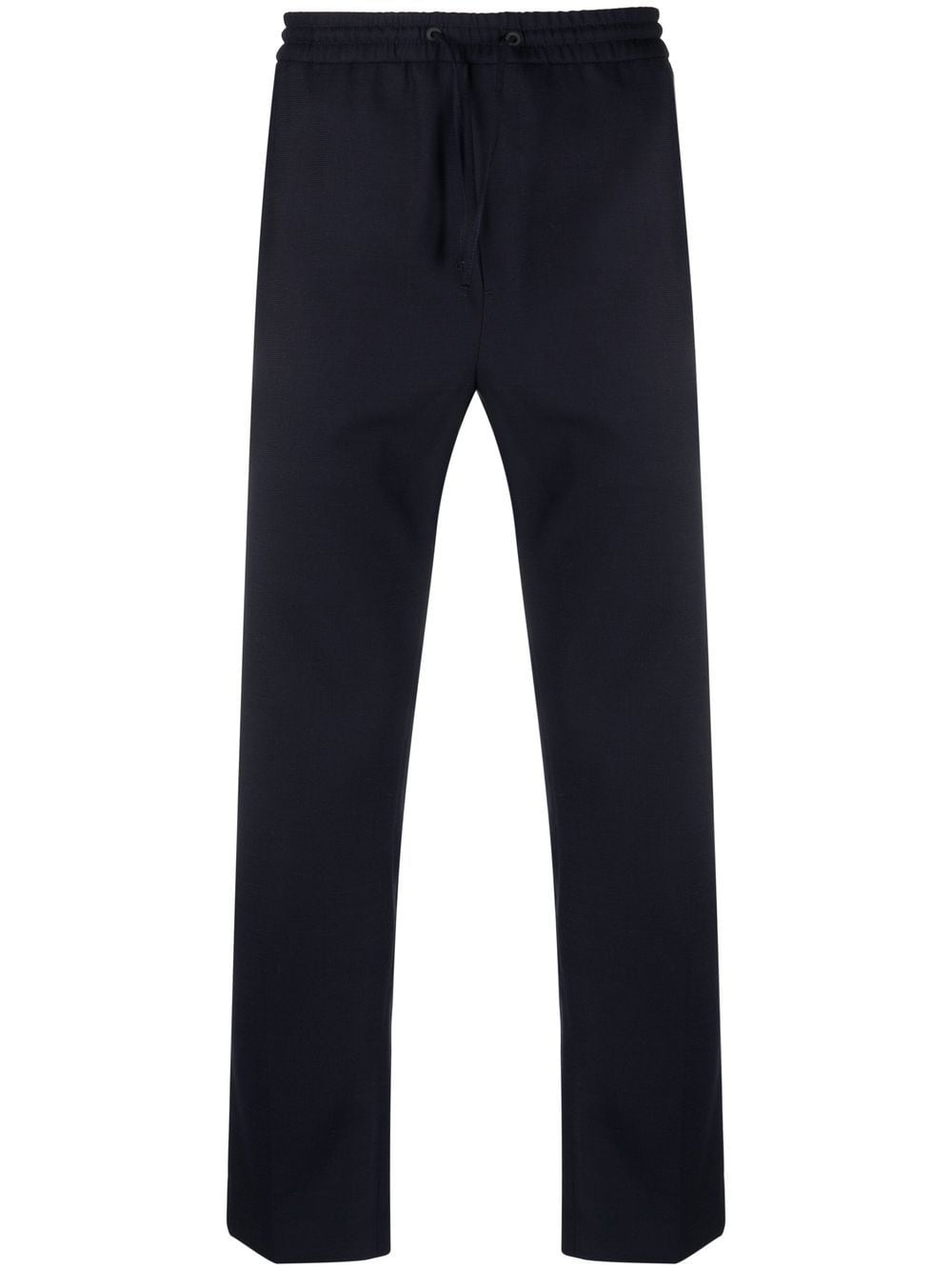 Calvin Klein straight-leg drawstring-waist trousers - Blue von Calvin Klein