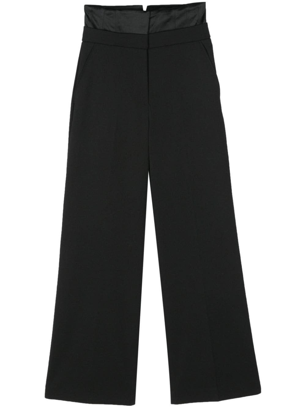 Calvin Klein twill corset tailored trousers - Black von Calvin Klein