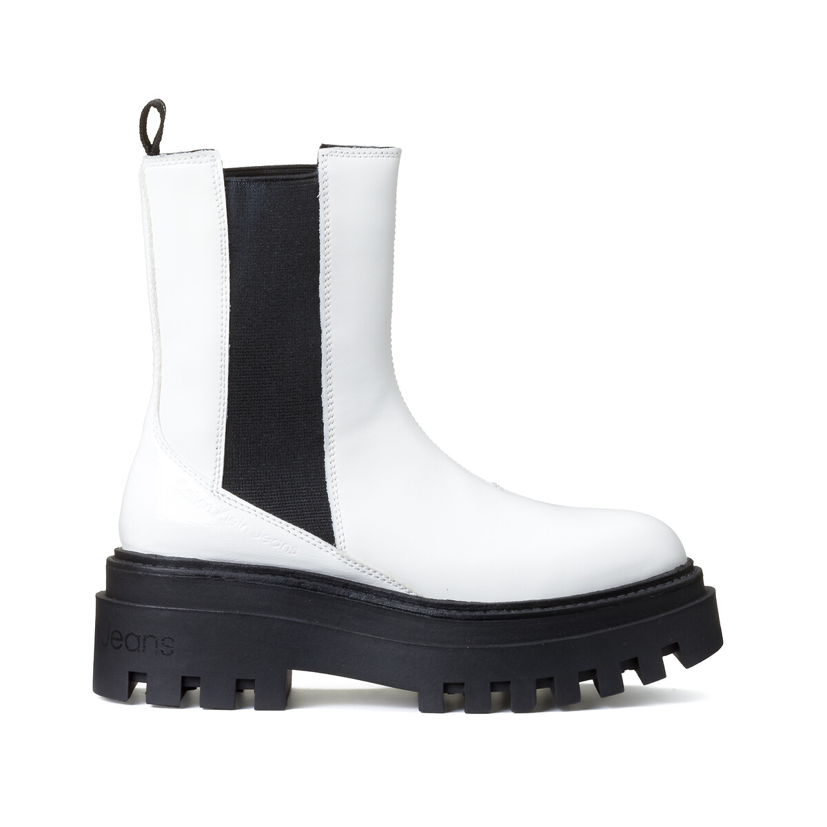 Chelsea-Boots aus Leder von Calvin Klein