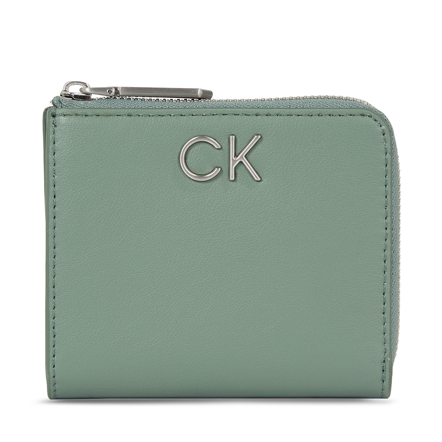 Damen Geldbörse Calvin Klein Re-Lock Za Wallet Sm K60K611097 Sea Spray LKG von Calvin Klein