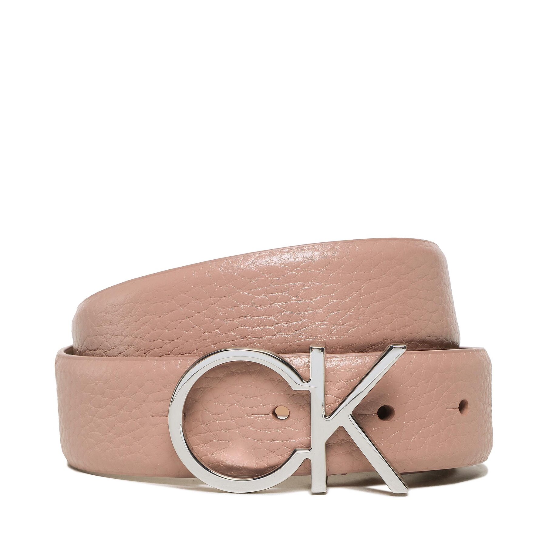 Damengürtel Calvin Klein Re-Lock Ck Logo Belt 30mm Pbl K60K610413 GBI von Calvin Klein