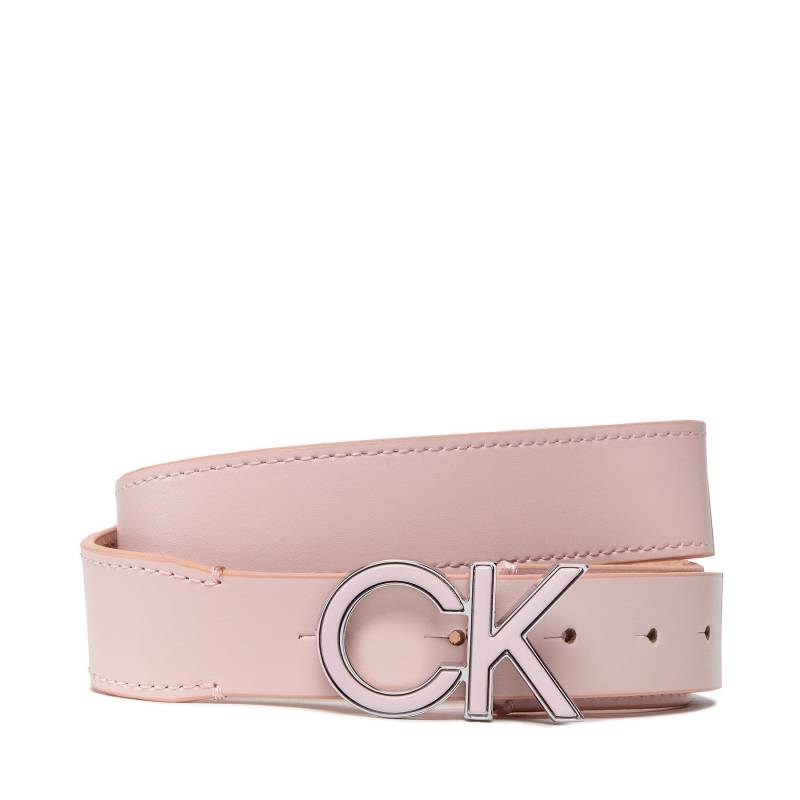 Damengürtel Calvin Klein Re-Lock Inlay Logo Belt 30Mm K60K609607 Rosa von Calvin Klein