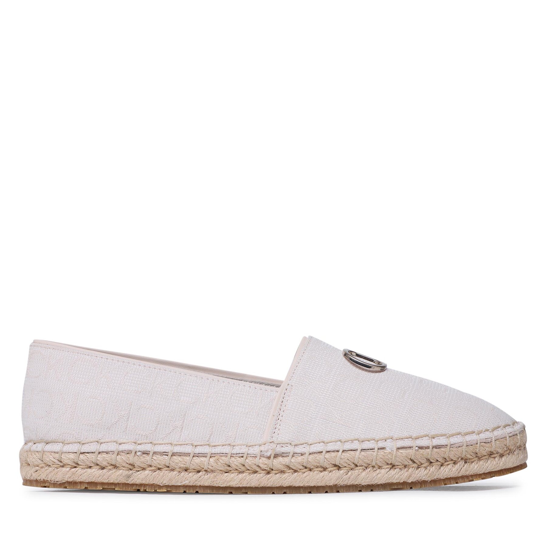 Espadrilles Calvin Klein Espadrille W/Hw HW0HW01458 Neutral Mono 02R von Calvin Klein