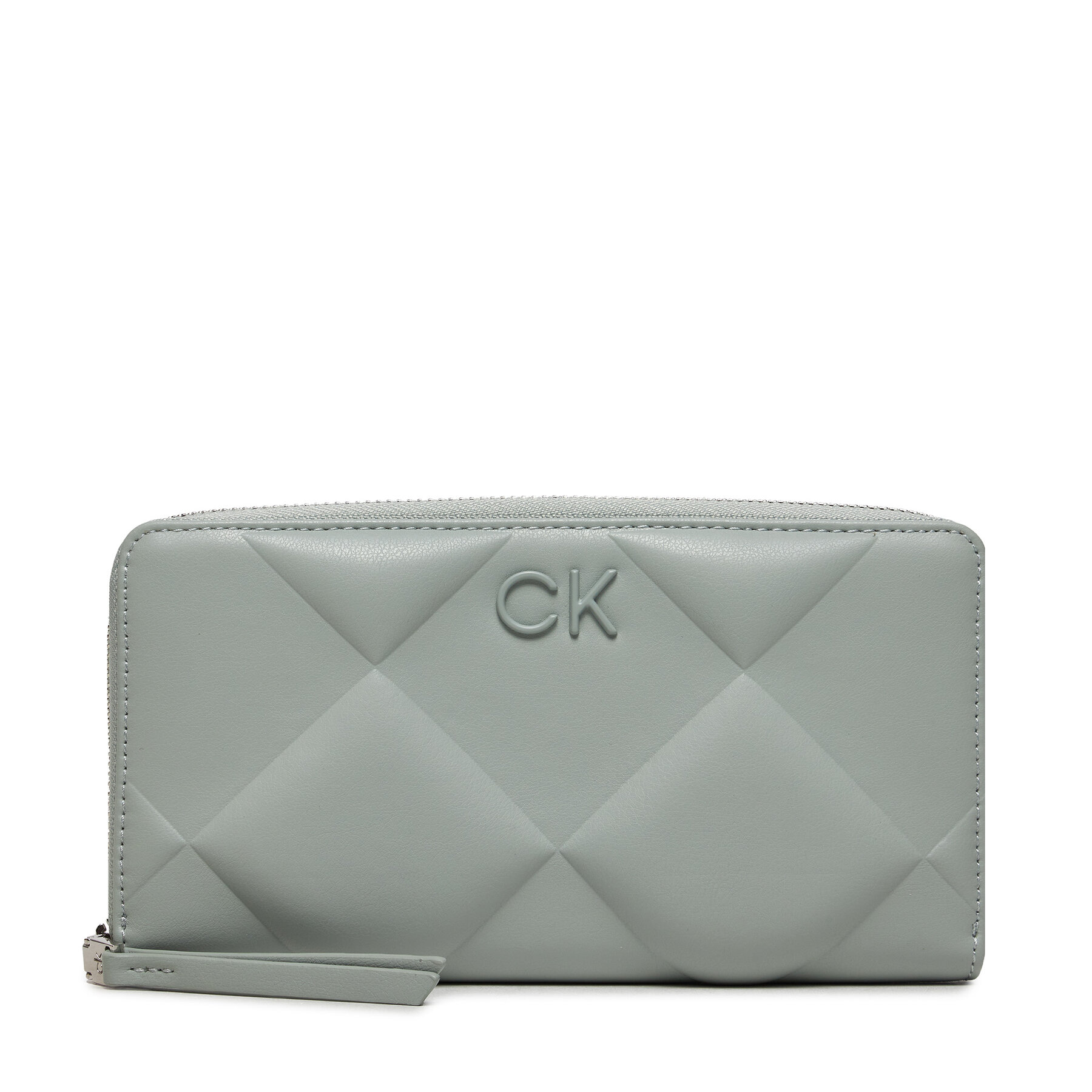 Große Damen Geldbörse Calvin Klein Quilt K60K611782 Pigeon PEB von Calvin Klein