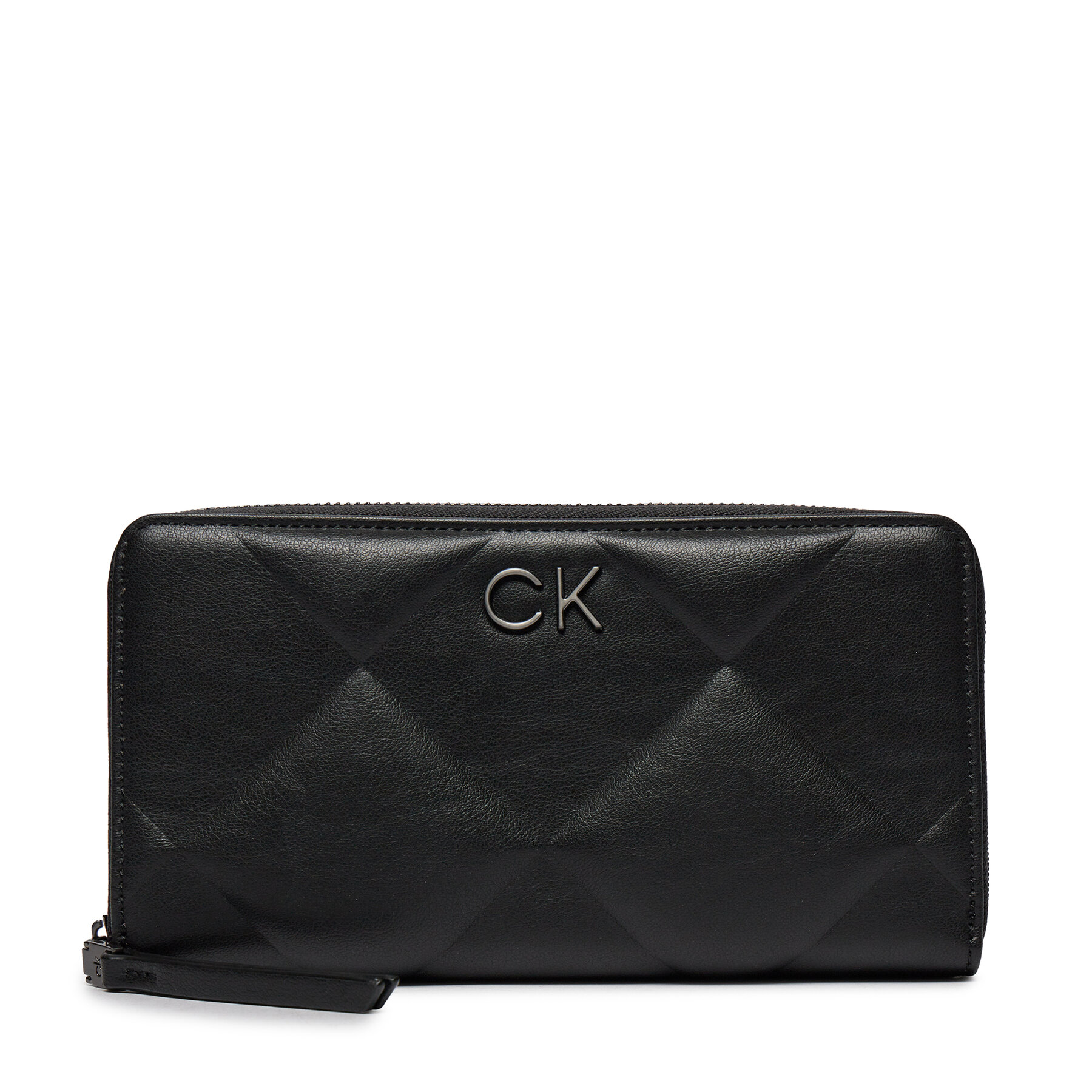 Große Damen Geldbörse Calvin Klein Re-Lock Quilt Za Wallet Lg K60K610774 Ck Black BEH von Calvin Klein