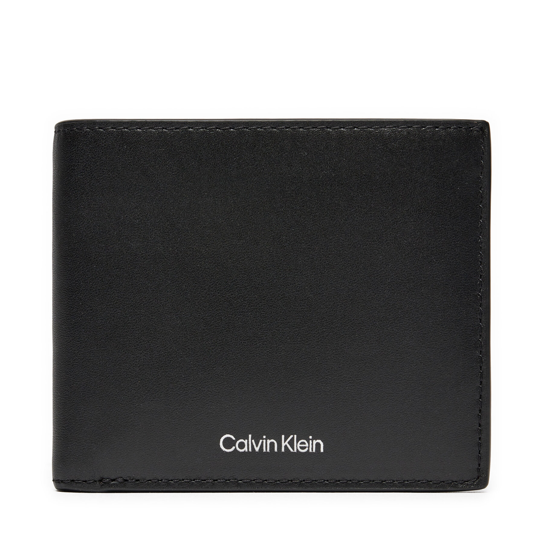Große Herren Geldbörse Calvin Klein Ck Sleek Bifold 5cc W/Coin K50K512691 Schwarz von Calvin Klein