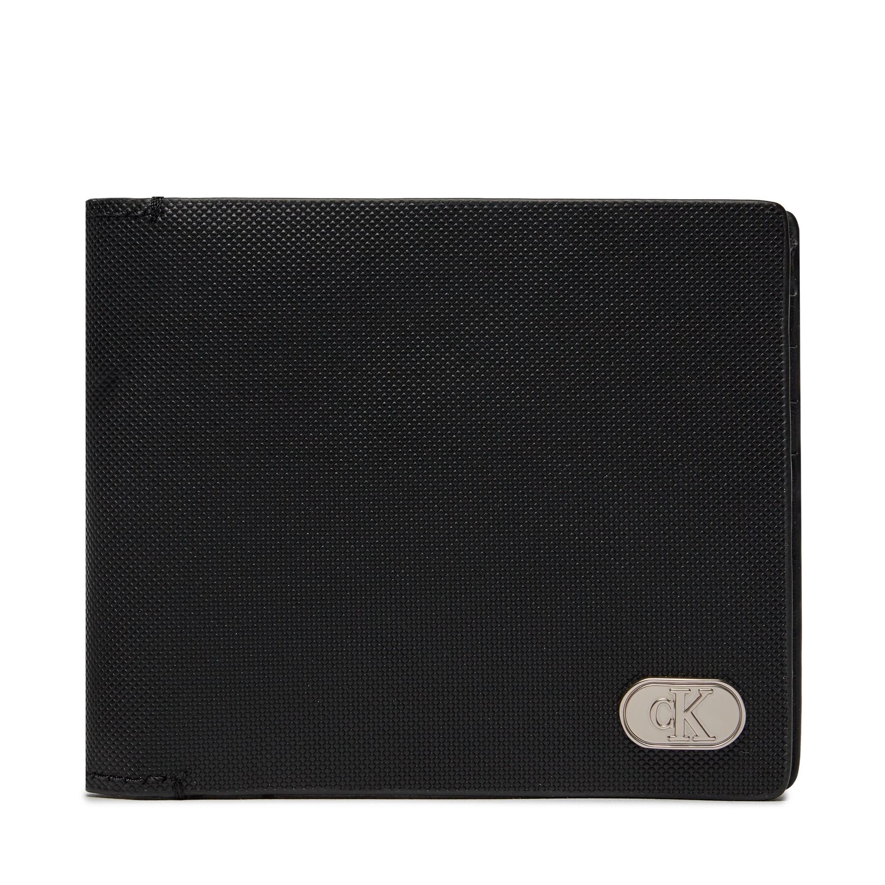 Große Herren Geldbörse Calvin Klein Textured Bifold K50K511474 Black BEH von Calvin Klein