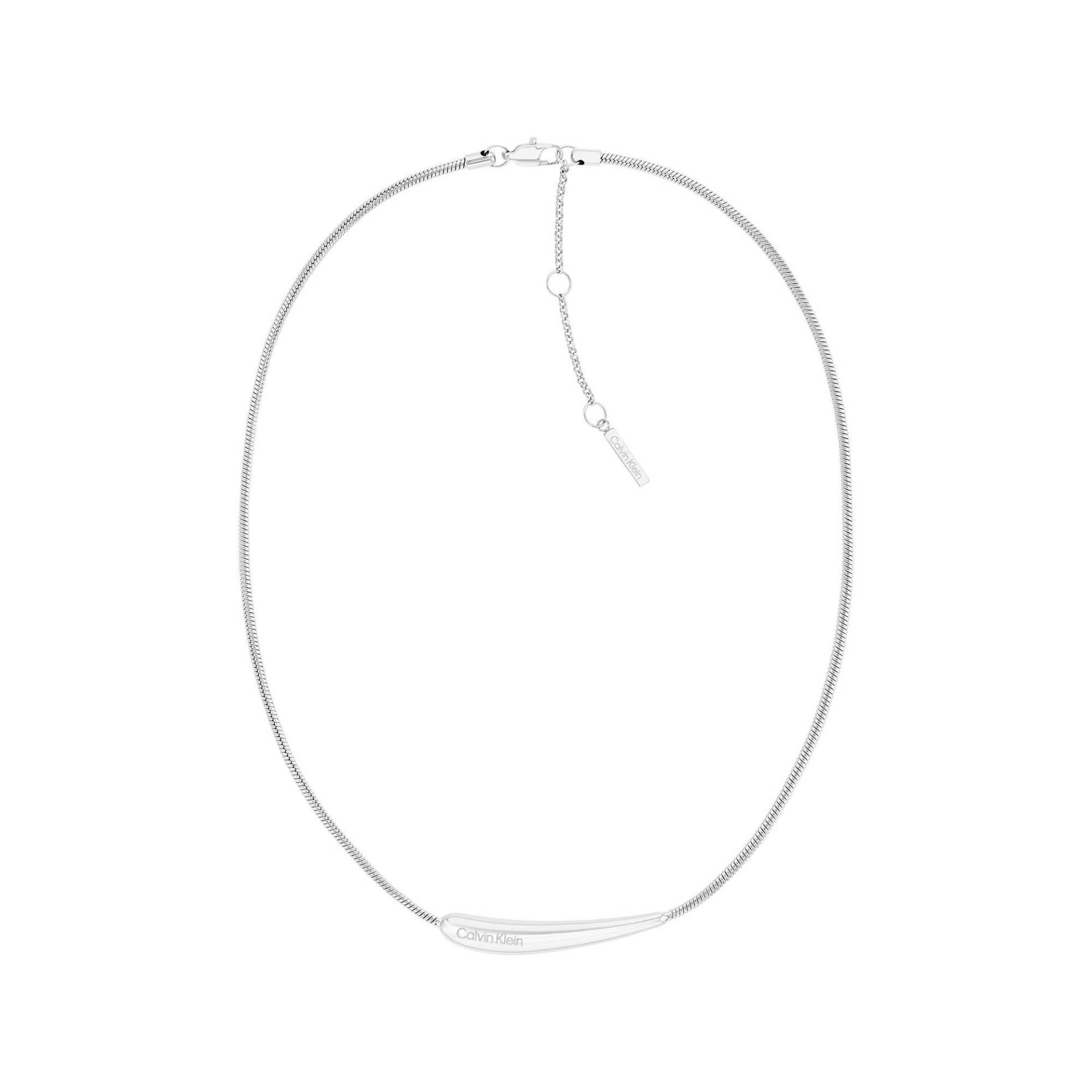 Halskette Damen Silber 46cm von Calvin Klein