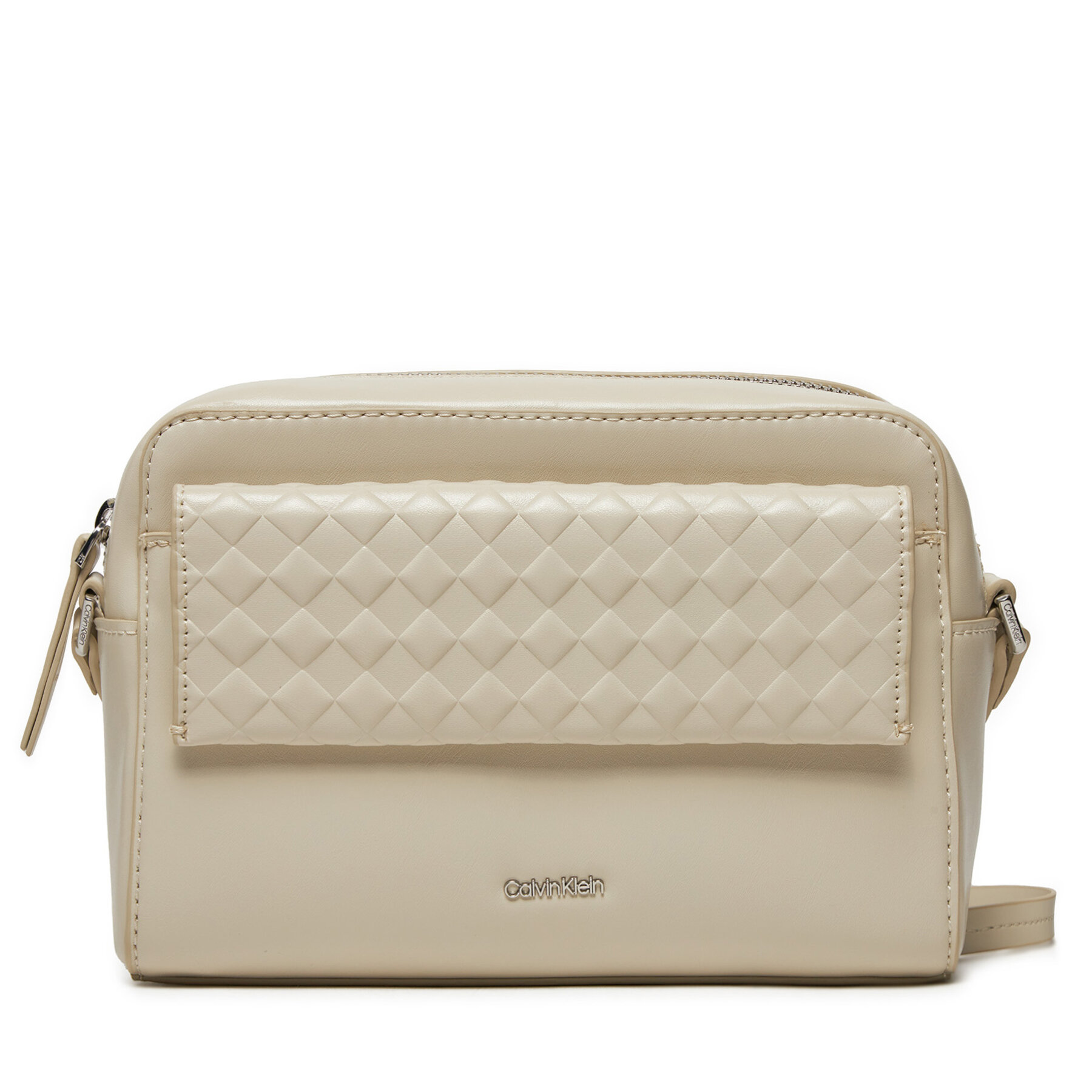 Handtasche Calvin Klein Calvin Mini Quilt Camera Bag K60K611884 Écru Handtasche Calvin Klein Calvin Mini Quilt Camera Bag K60K611884 Écru von Calvin Klein