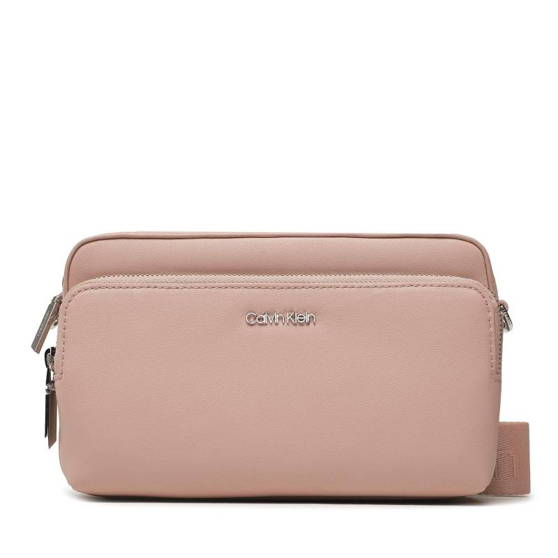 Handtasche Calvin Klein Ck Must Camera Bag W/Pckt Lg K60K608410 Rosa von Calvin Klein