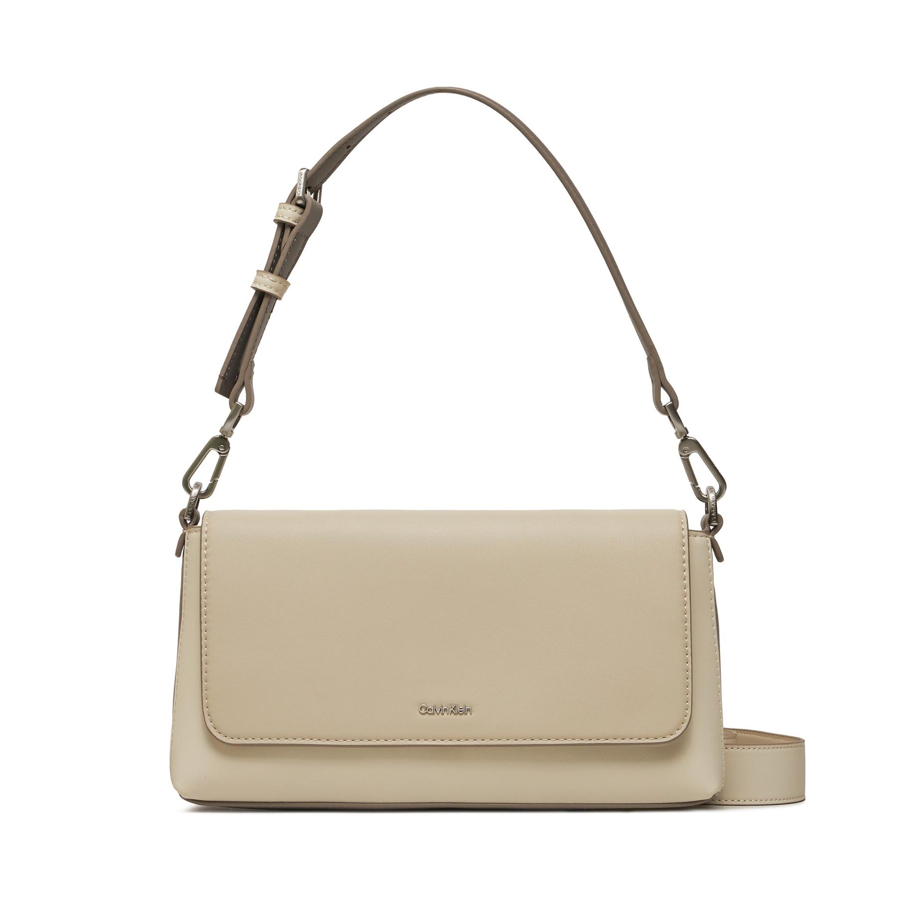 Handtasche Calvin Klein Ck Must K60K611342 Écru Handtasche Calvin Klein Ck Must K60K611342 Écru von Calvin Klein