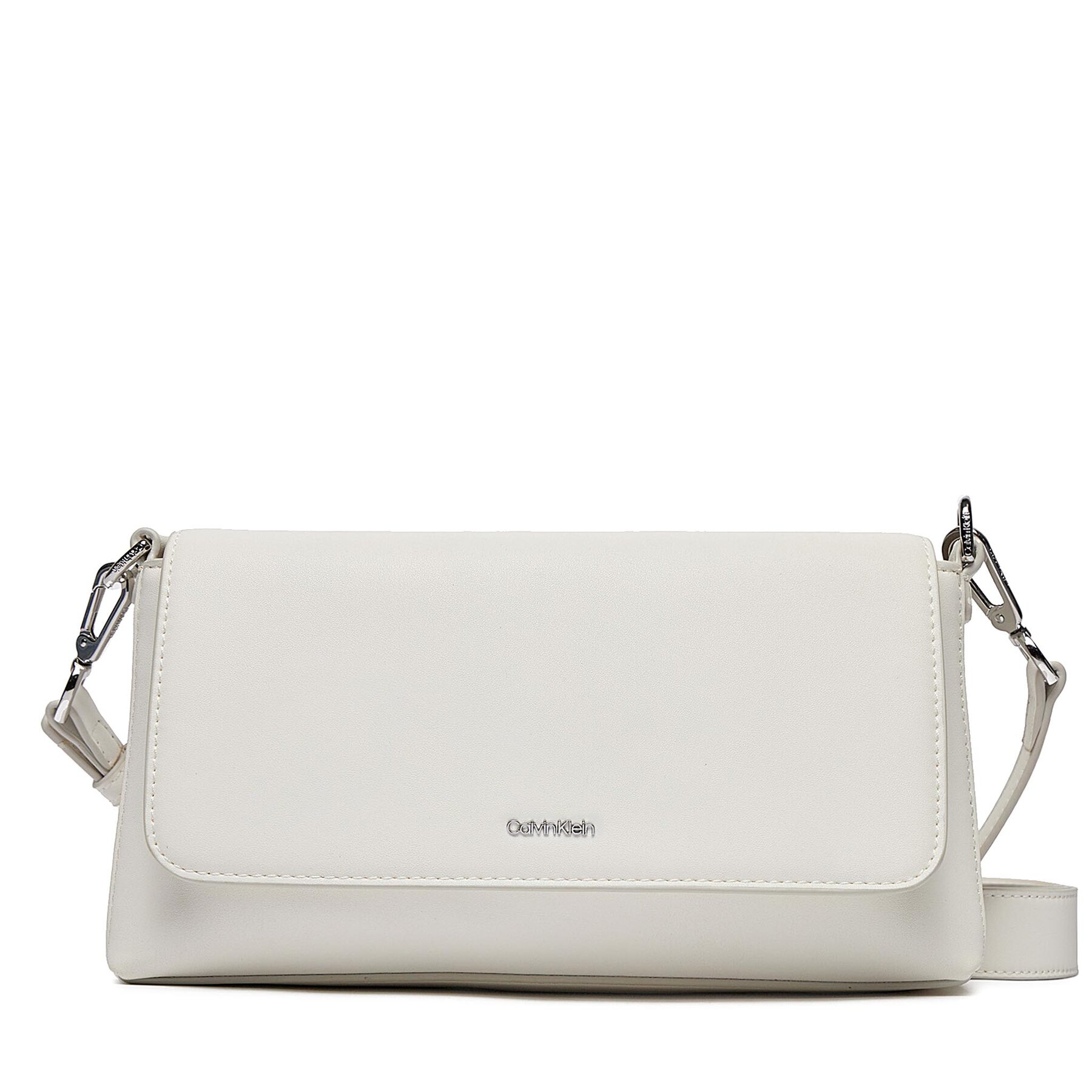 Handtasche Calvin Klein Ck Must Shoulder Bag K60K611928 Bright White YAF von Calvin Klein