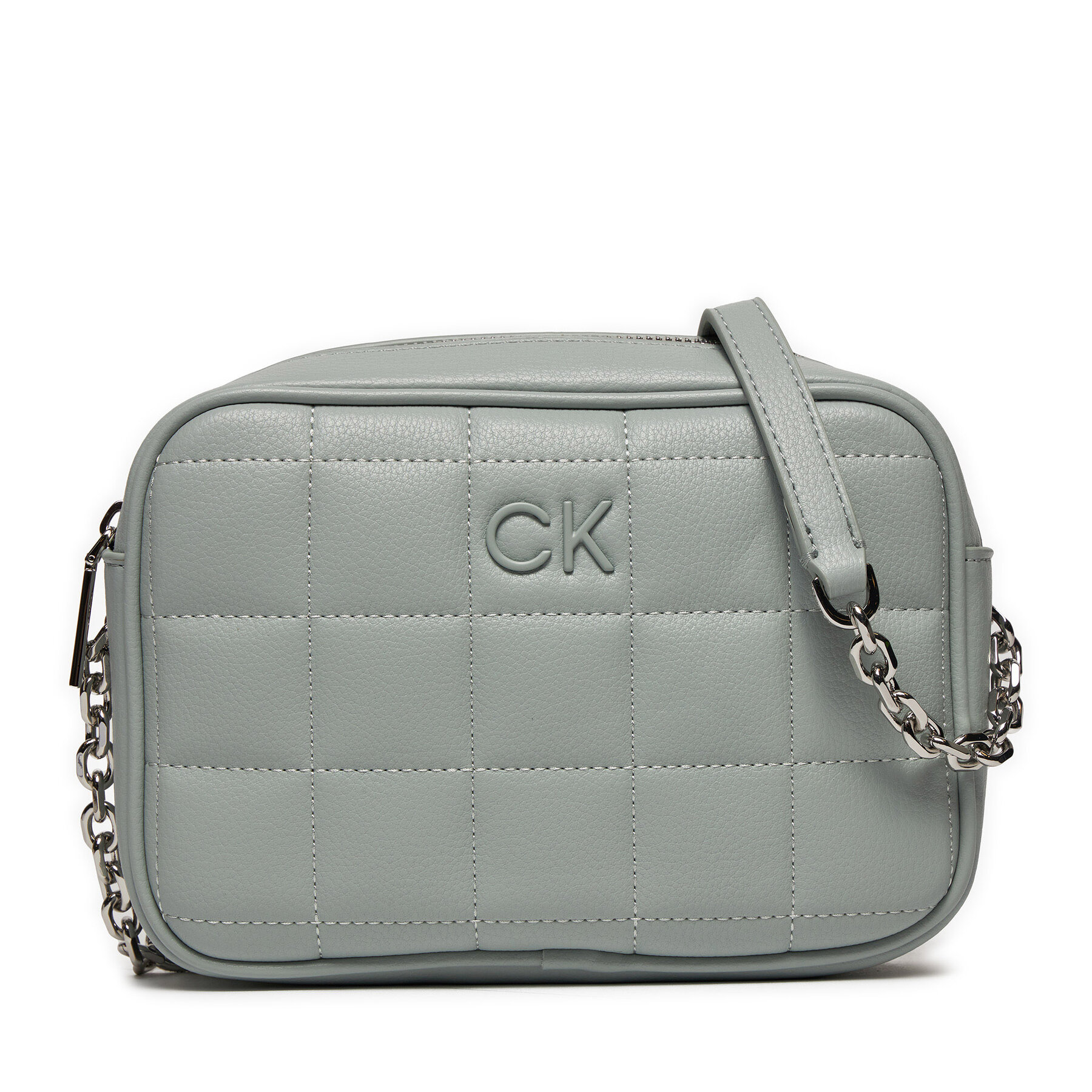 Handtasche Calvin Klein Ck Square Quilt K60K612331 Pigeon PEB von Calvin Klein