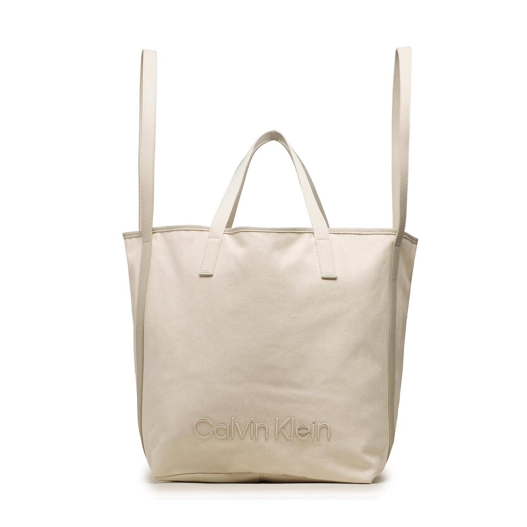 Handtasche Calvin Klein Ck Summer Shopper Lg Refib K60K610432 PEA von Calvin Klein