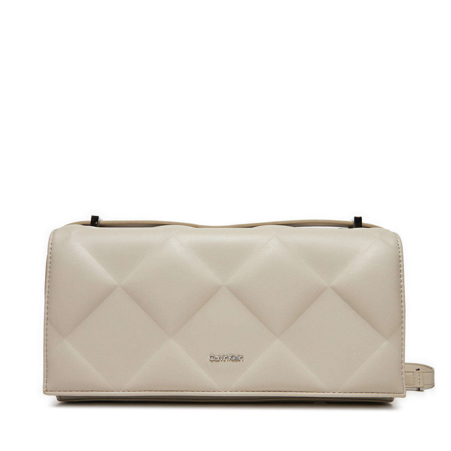 Handtasche Calvin Klein Diamon Quilt Conv K60K612905 Écru Handtasche Calvin Klein Diamon Quilt Conv K60K612905 Écru von Calvin Klein