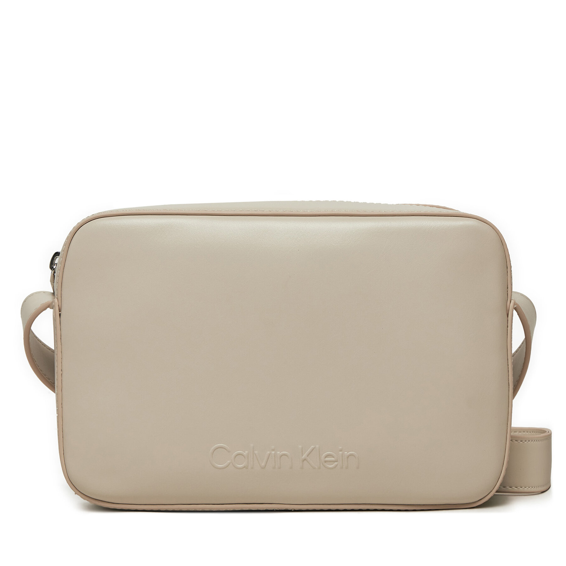 Handtasche Calvin Klein K60K612555 Écru Handtasche Calvin Klein K60K612555 Écru von Calvin Klein