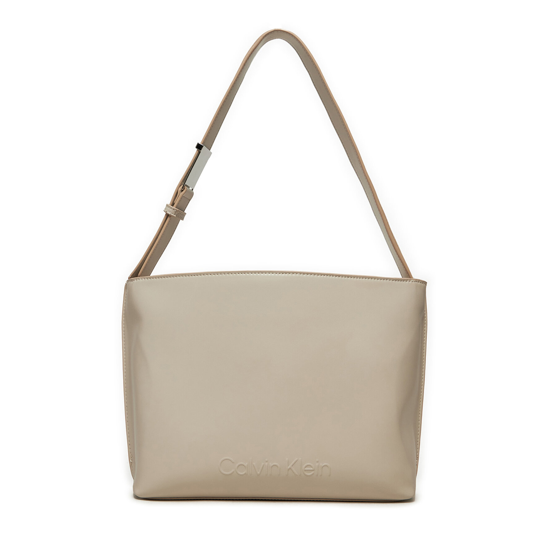 Handtasche Calvin Klein K60K612570 Écru Handtasche Calvin Klein K60K612570 Écru von Calvin Klein