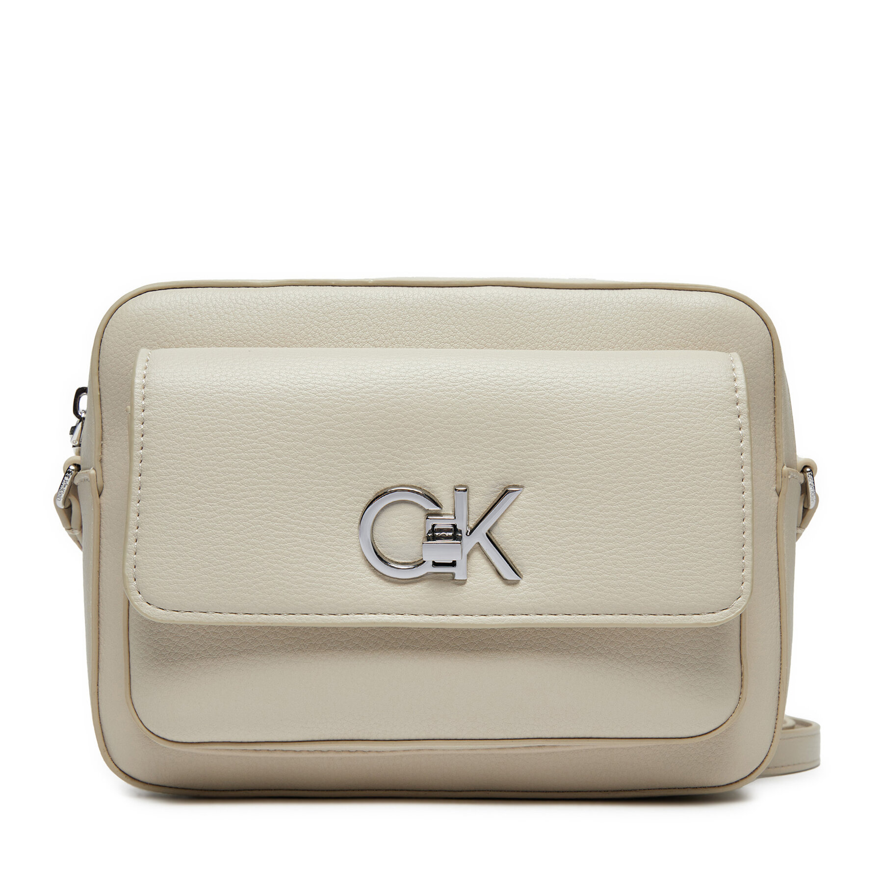 Handtasche Calvin Klein Re-Lock Camera K60K612538 Écru Handtasche Calvin Klein Re-Lock Camera K60K612538 Écru von Calvin Klein