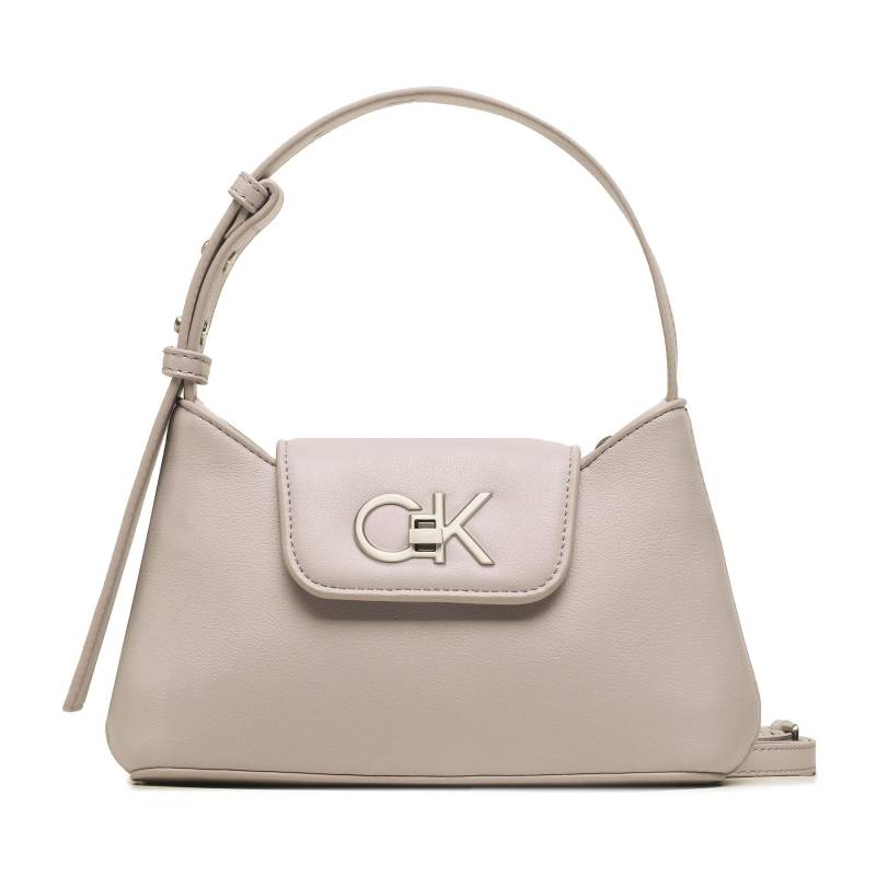 Handtasche Calvin Klein Re-Lock Crossbody W/Flap Sm K60K610770 VDQ von Calvin Klein