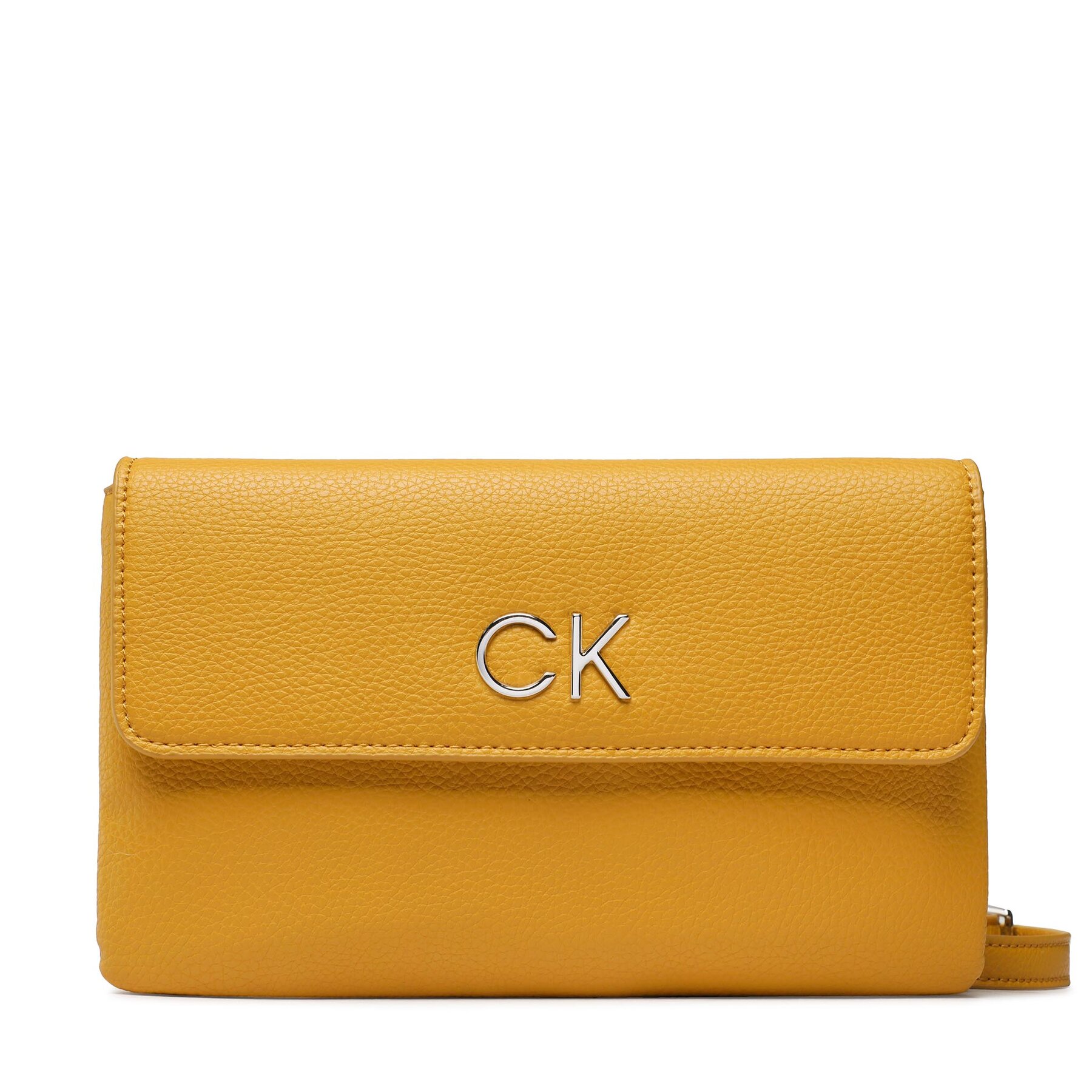 Handtasche Calvin Klein Re-Lock Dbl Crossbody Bag Pbl K60K609140 KB7 von Calvin Klein