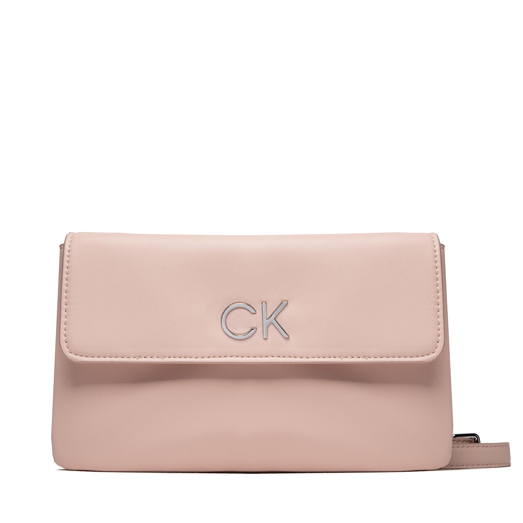 Handtasche Calvin Klein Re-Lock Dbl Xbody W/Flap K60K609620 PNK von Calvin Klein