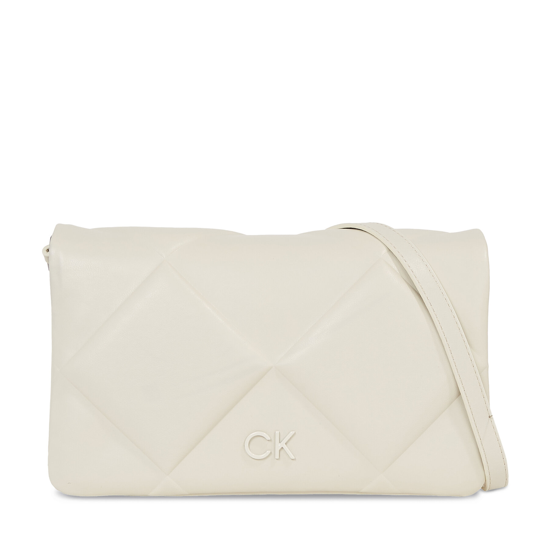 Handtasche Calvin Klein Re-Lock Quilt Shoulder Bag K60K611021 Weiß Handtasche Calvin Klein Re-Lock Quilt Shoulder Bag K60K611021 Weiß von Calvin Klein