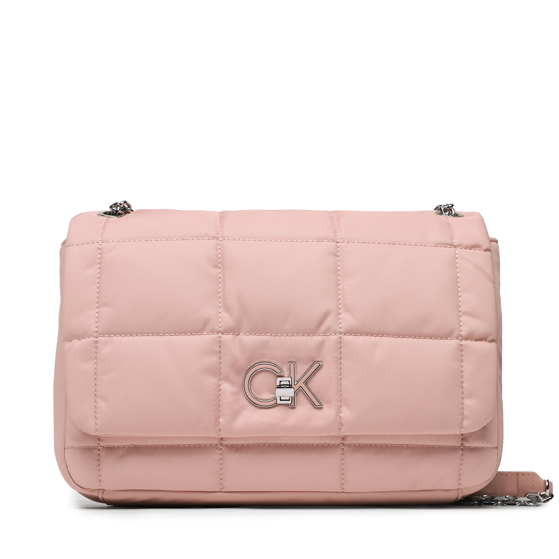 Handtasche Calvin Klein Re-Lock Quilt Shoulder Bag Nyl K60K610639 TQP von Calvin Klein