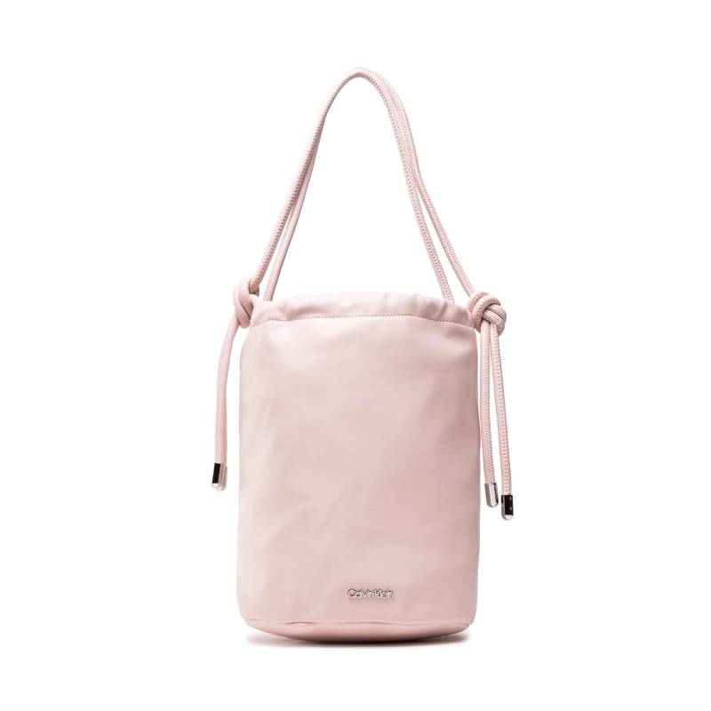 Handtasche Calvin Klein Roped Bucket Bag K60K609003 Spring Rose TER von Calvin Klein