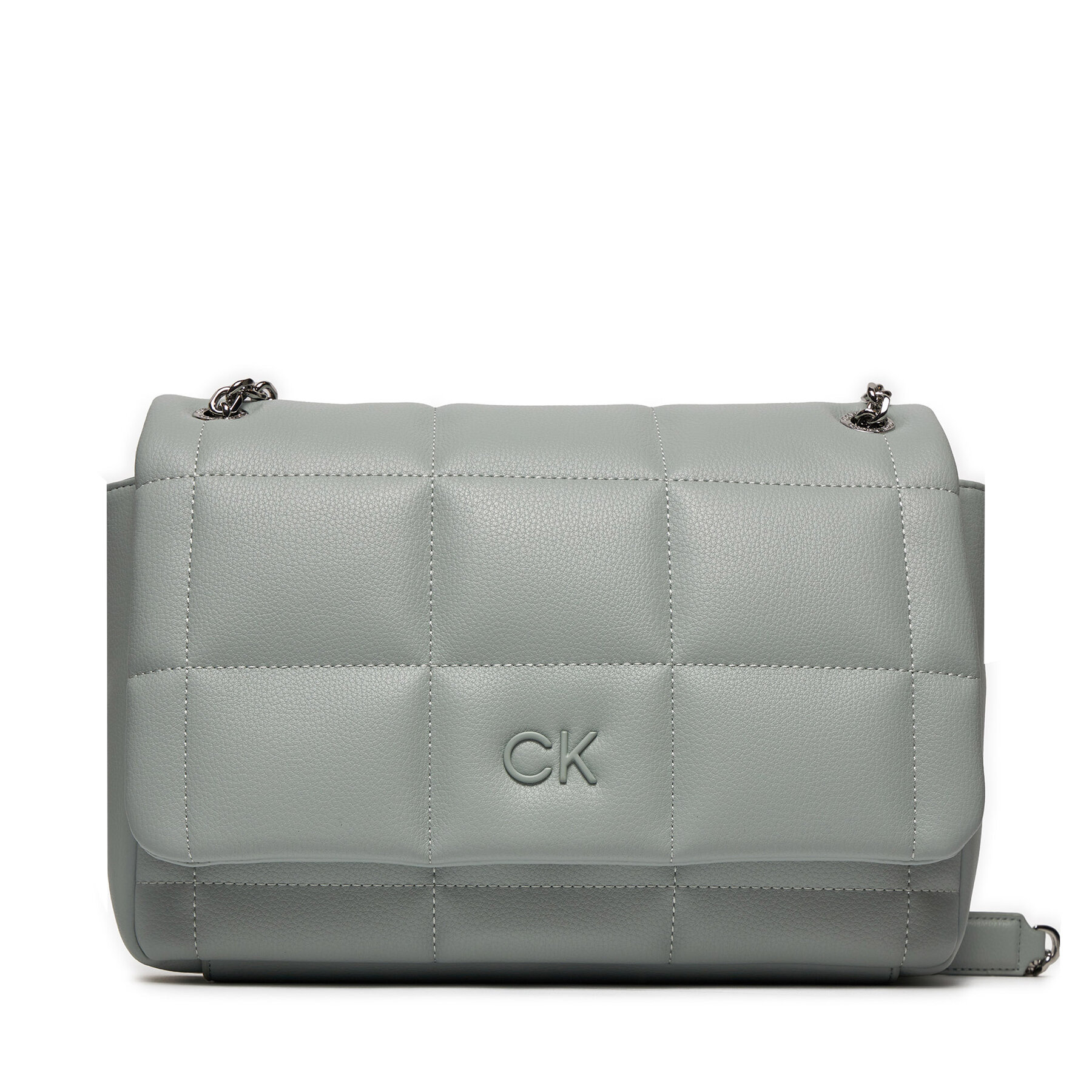 Handtasche Calvin Klein Square Quilt Conv Shoulder Bag K60K612332 Pigeon PEB von Calvin Klein