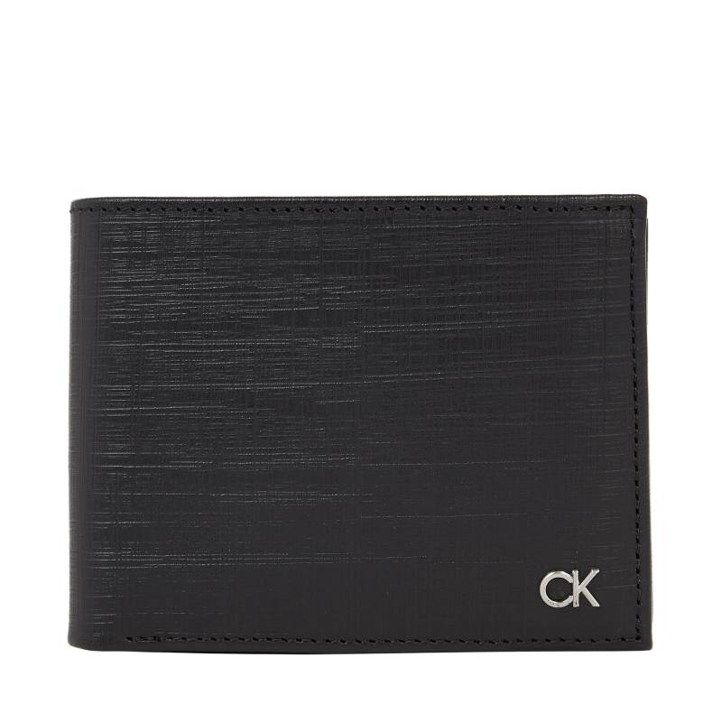 Herren Geldbörse Calvin Klein Ck Must Trifold 10Cc W/Coin K50K510878 Schwarz von Calvin Klein