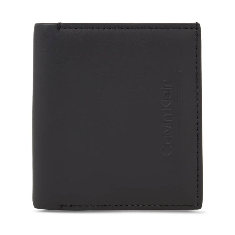 Herren Geldbörse Calvin Klein Ck Set Trifold 6Cc W/Coin K50K510887 Schwarz von Calvin Klein
