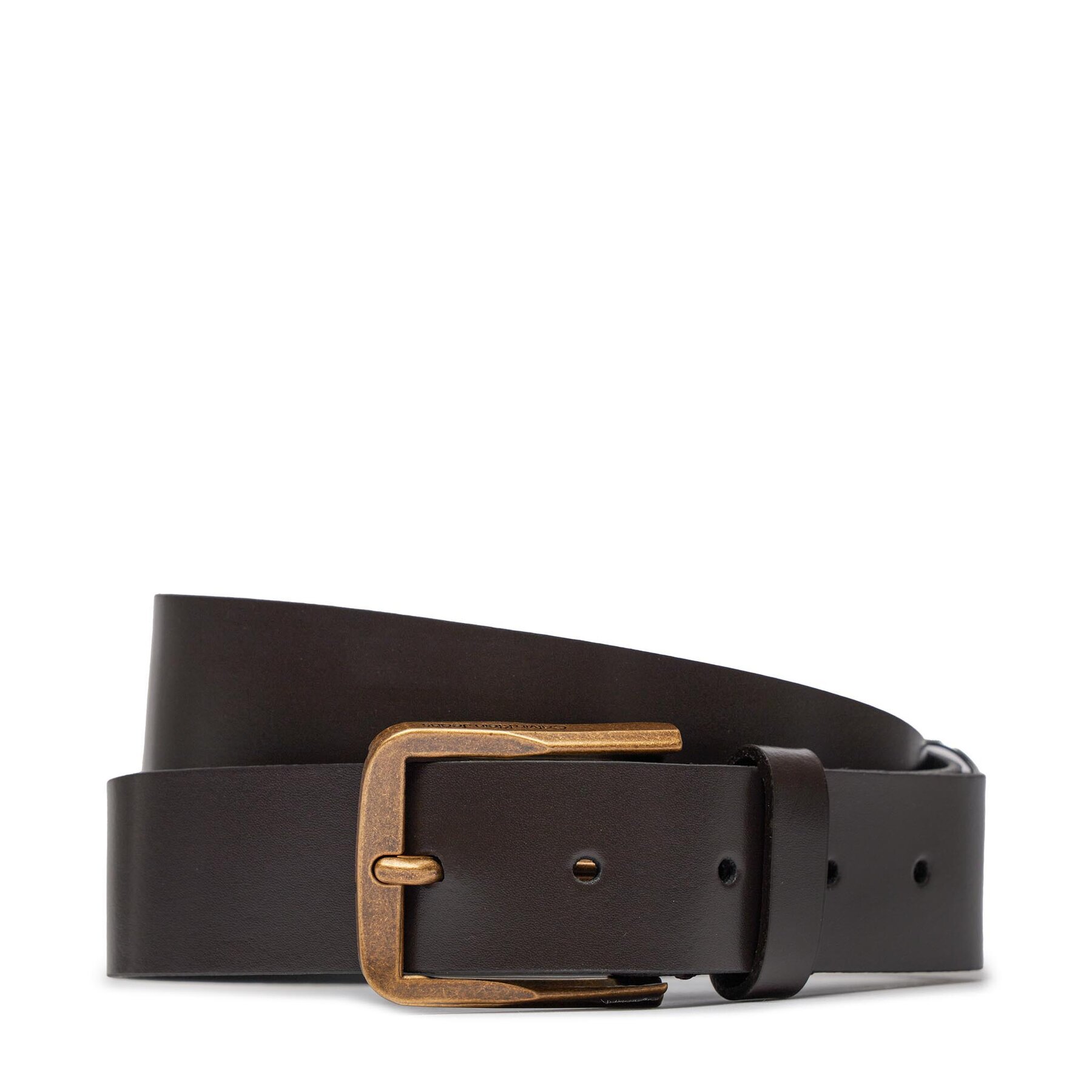 Herrengürtel Calvin Klein Classic Flat R Lthr Belt 35Mm K50K511421 Bitter Brown GRP von Calvin Klein