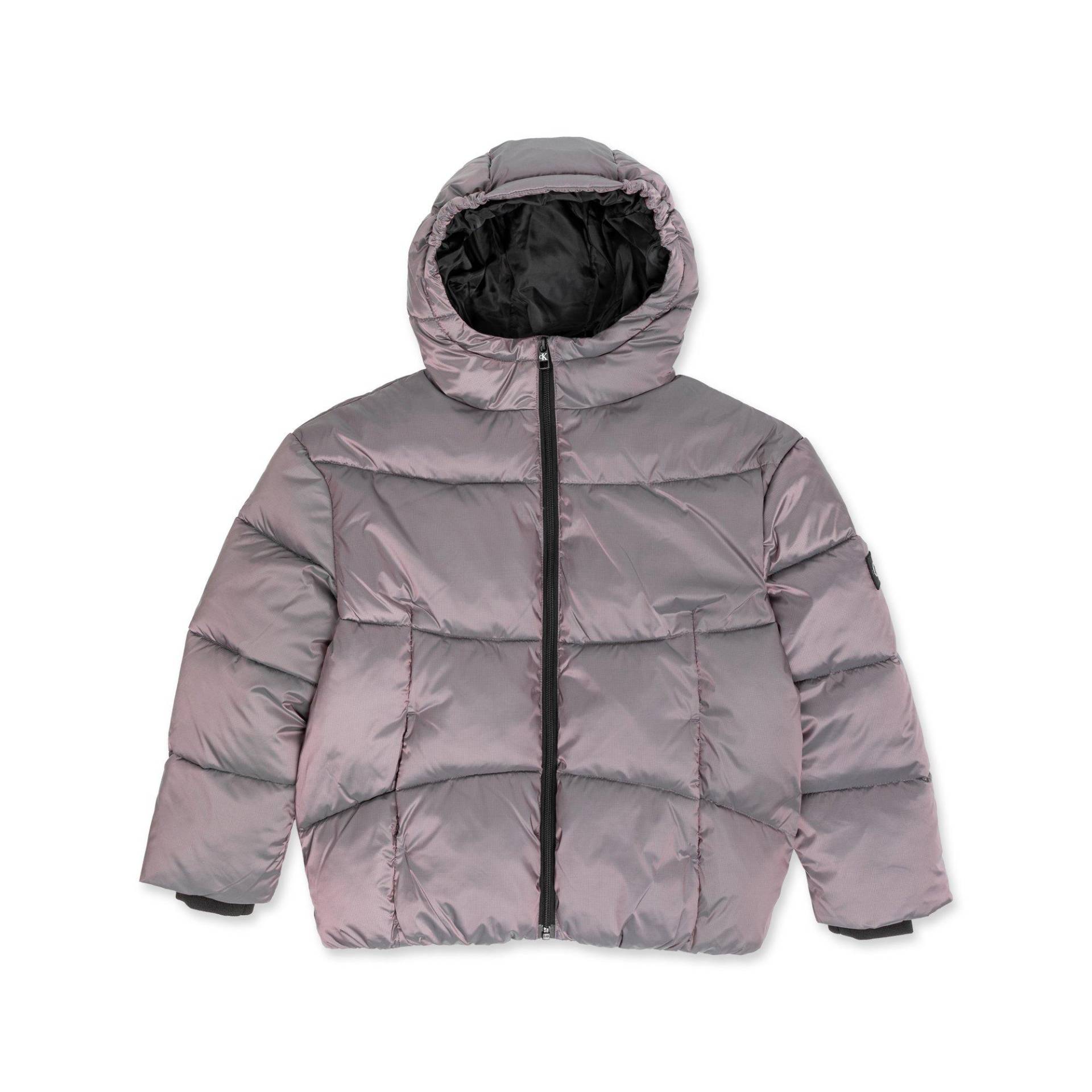 Jacke Mit Kapuze Jungen Pflaume 14A von Calvin Klein