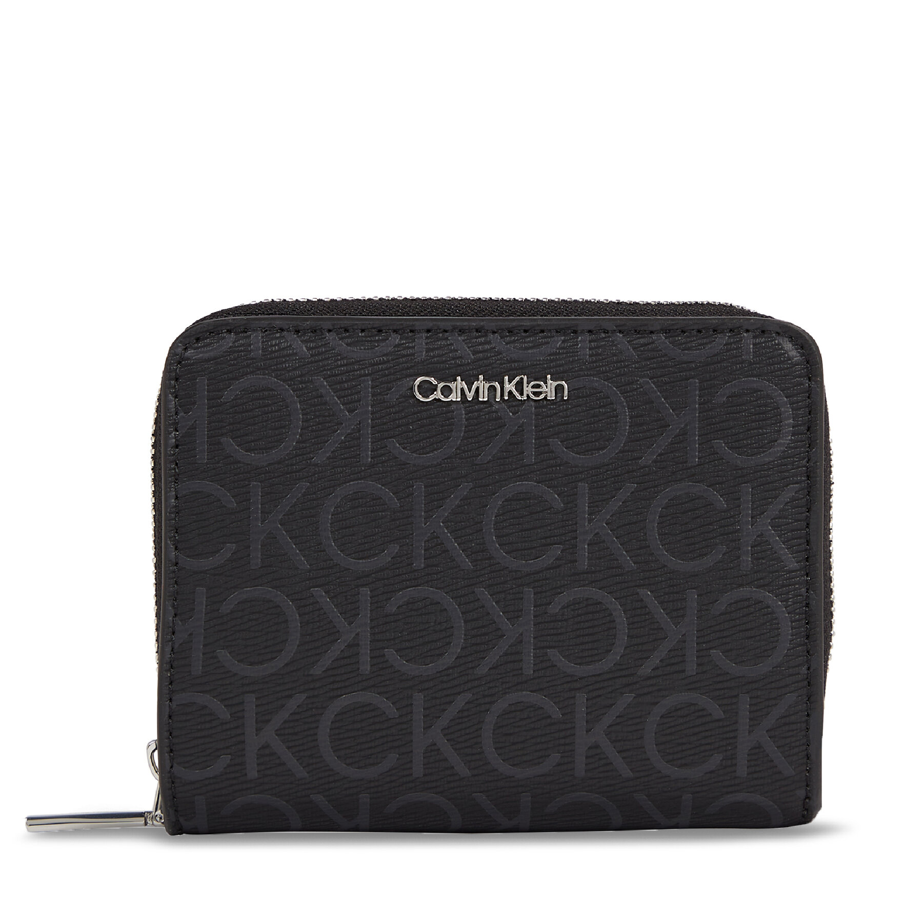 Kleine Damen Geldbörse Calvin Klein Ck Must Md Z/A Wallet_Epi Mono K60K611932 Schwarz von Calvin Klein