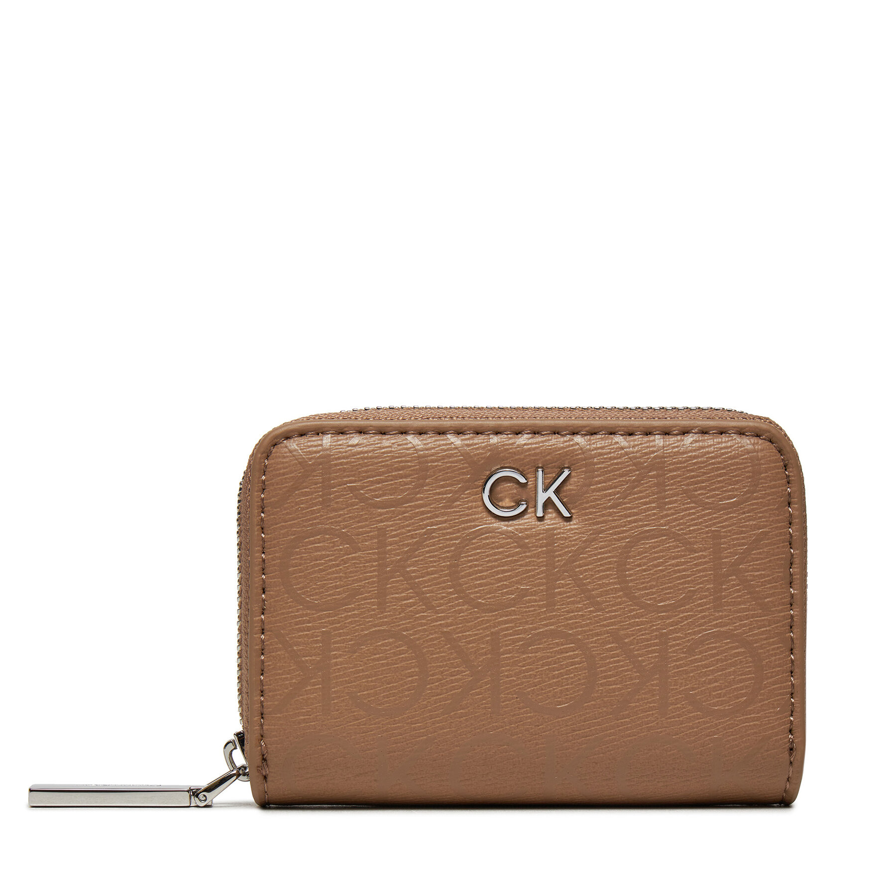 Kleine Damen Geldbörse Calvin Klein K60K612188 Braun von Calvin Klein