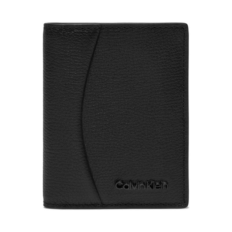 Kleine Herren Geldbörse Calvin Klein MINIMAL FOCUS BIFOLD 10CC W/BILL K50K511936 Schwarz von Calvin Klein