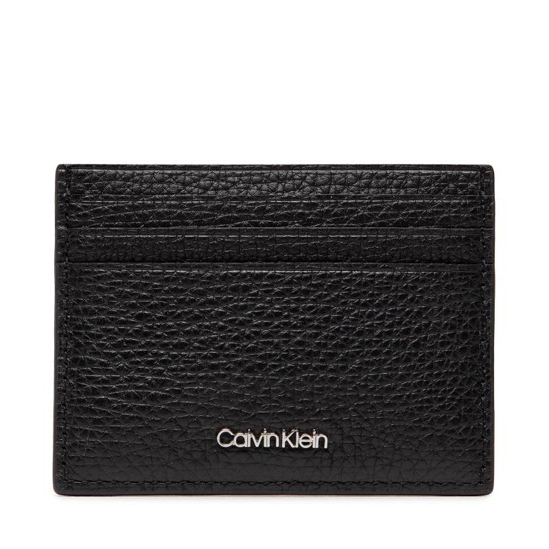 Kreditkartenetui Calvin Klein Minimalism Cardholder 6Cc K50K509613 Schwarz von Calvin Klein
