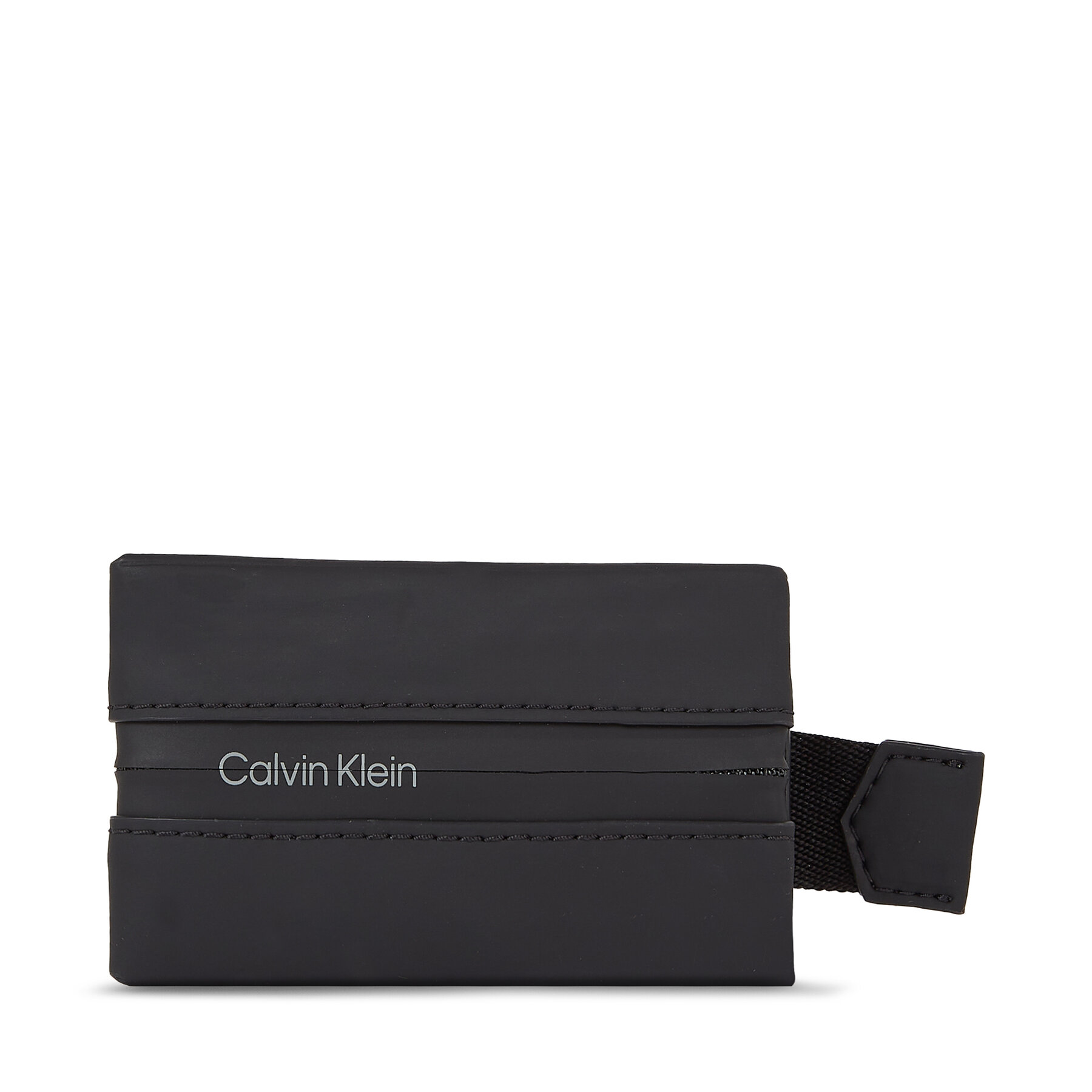 Kreditkartenetui Calvin Klein Rubberized Slide Ccholder K50K510923 Ck Black BAX von Calvin Klein