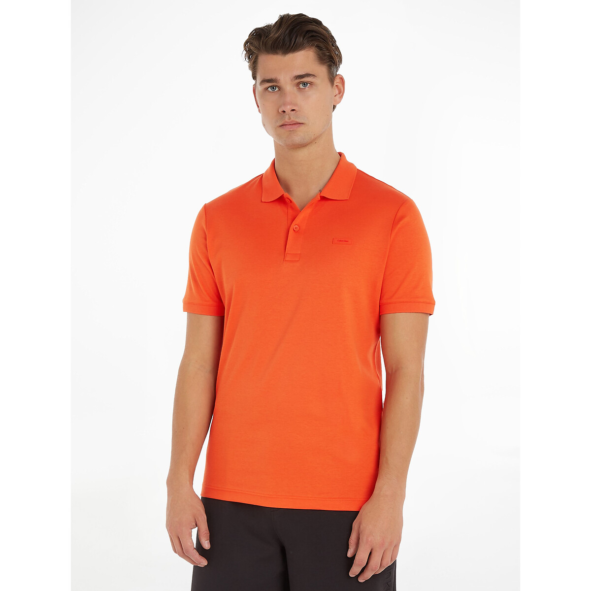 Kurzärmeliges Poloshirt, Slim-Fit von Calvin Klein