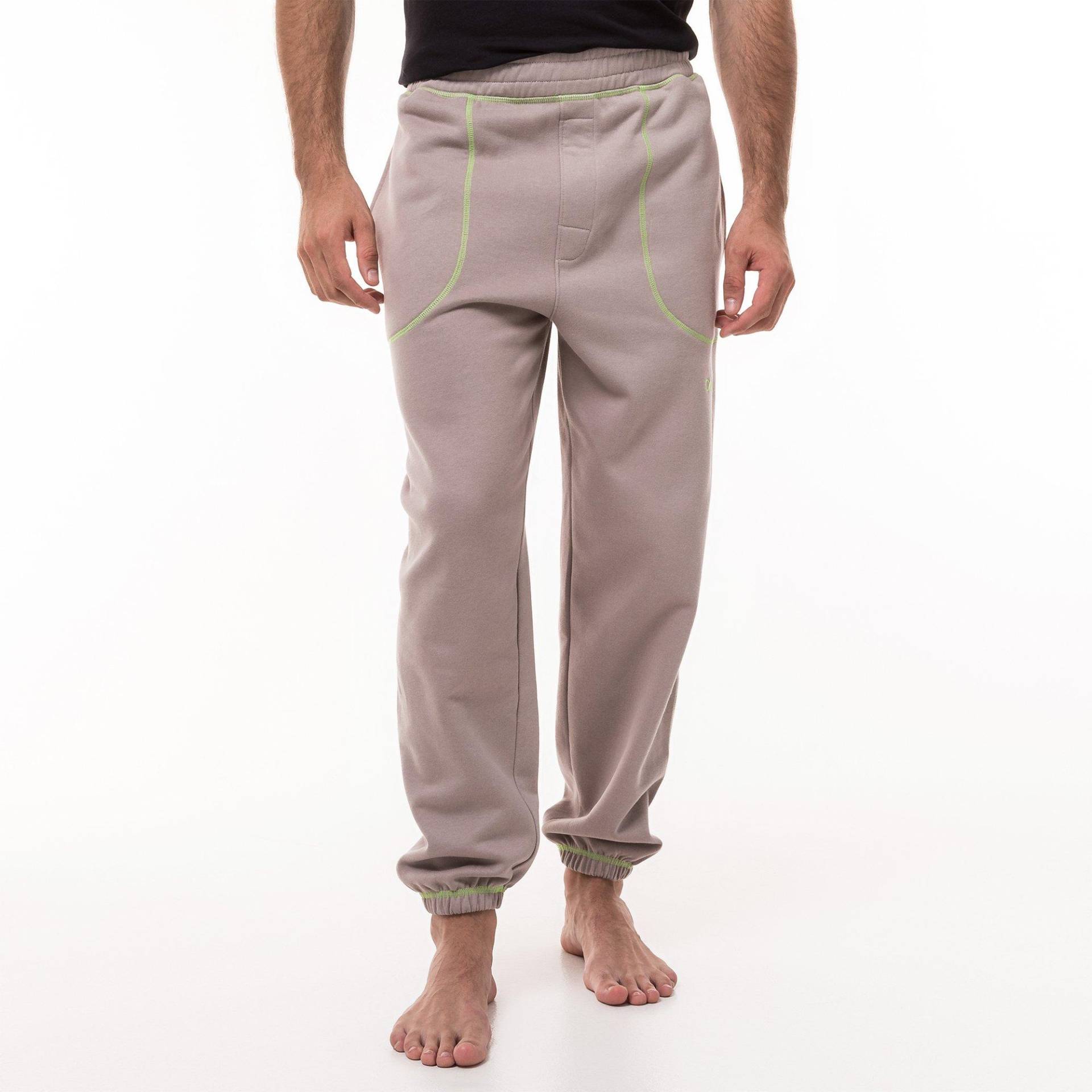 Lange Pyjamahose Herren Grau L von Calvin Klein