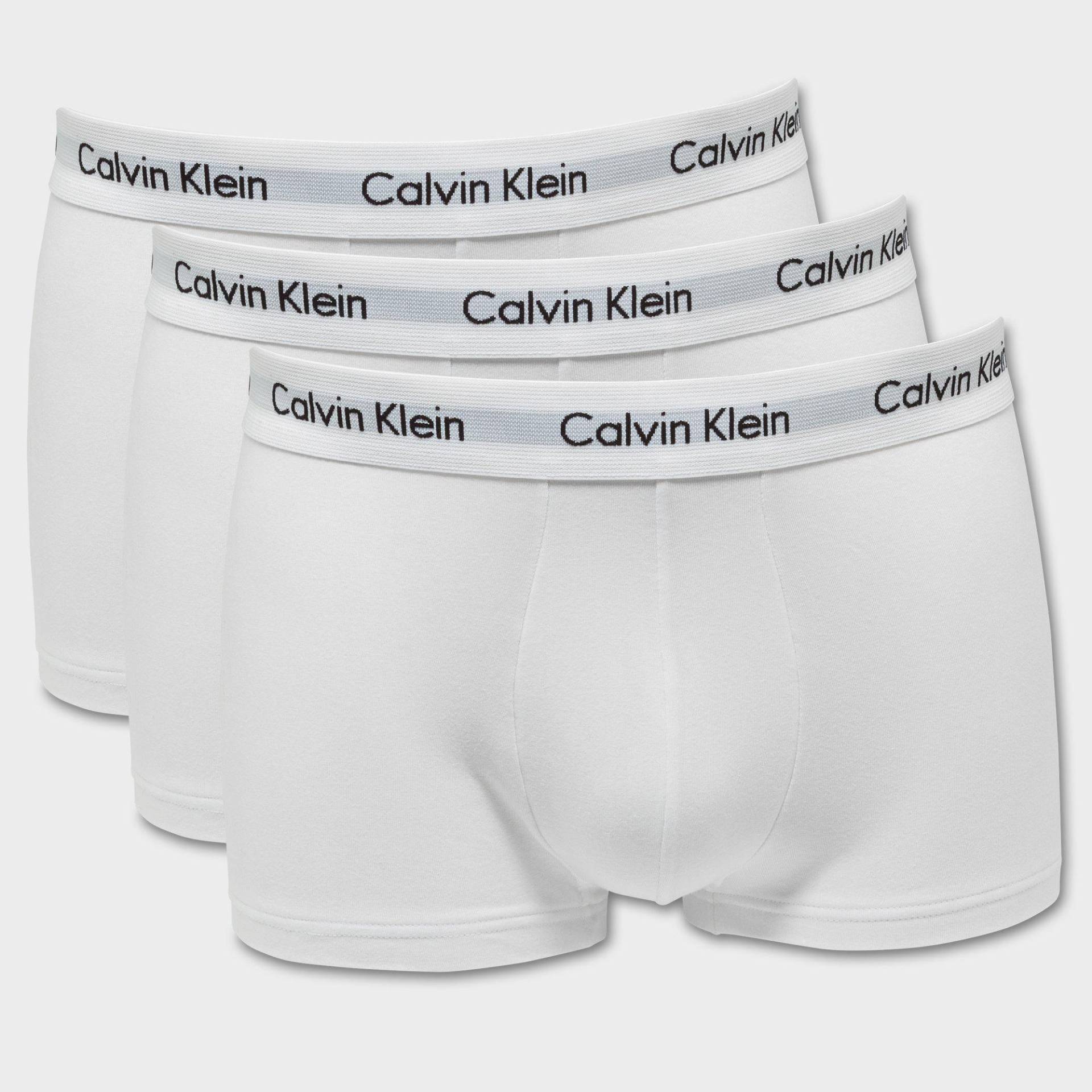 Triopack, Pantys Herren Weiss L von Calvin Klein