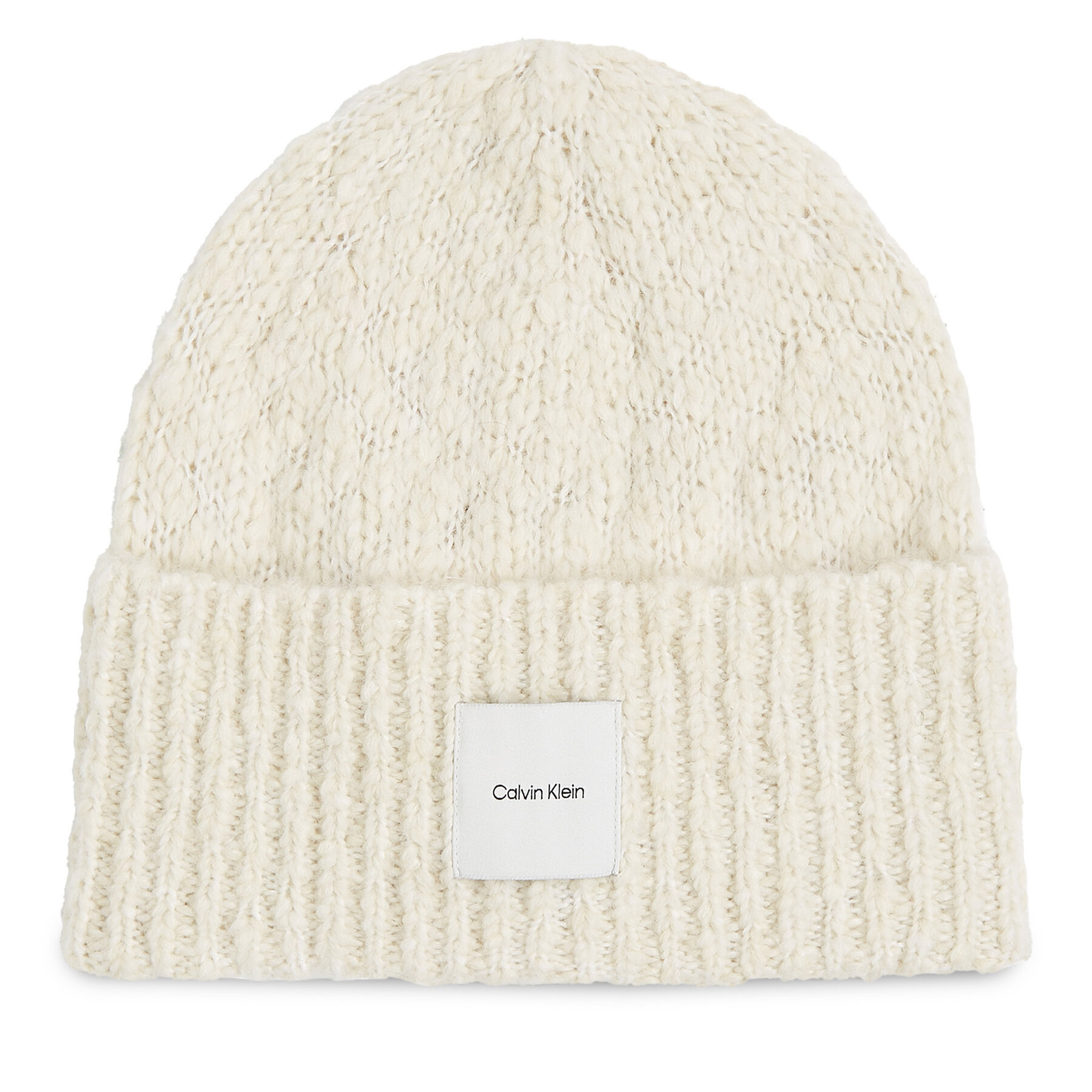 Mütze Calvin Klein Boucle K60K612593 Écru Mütze Calvin Klein Boucle K60K612593 Écru von Calvin Klein