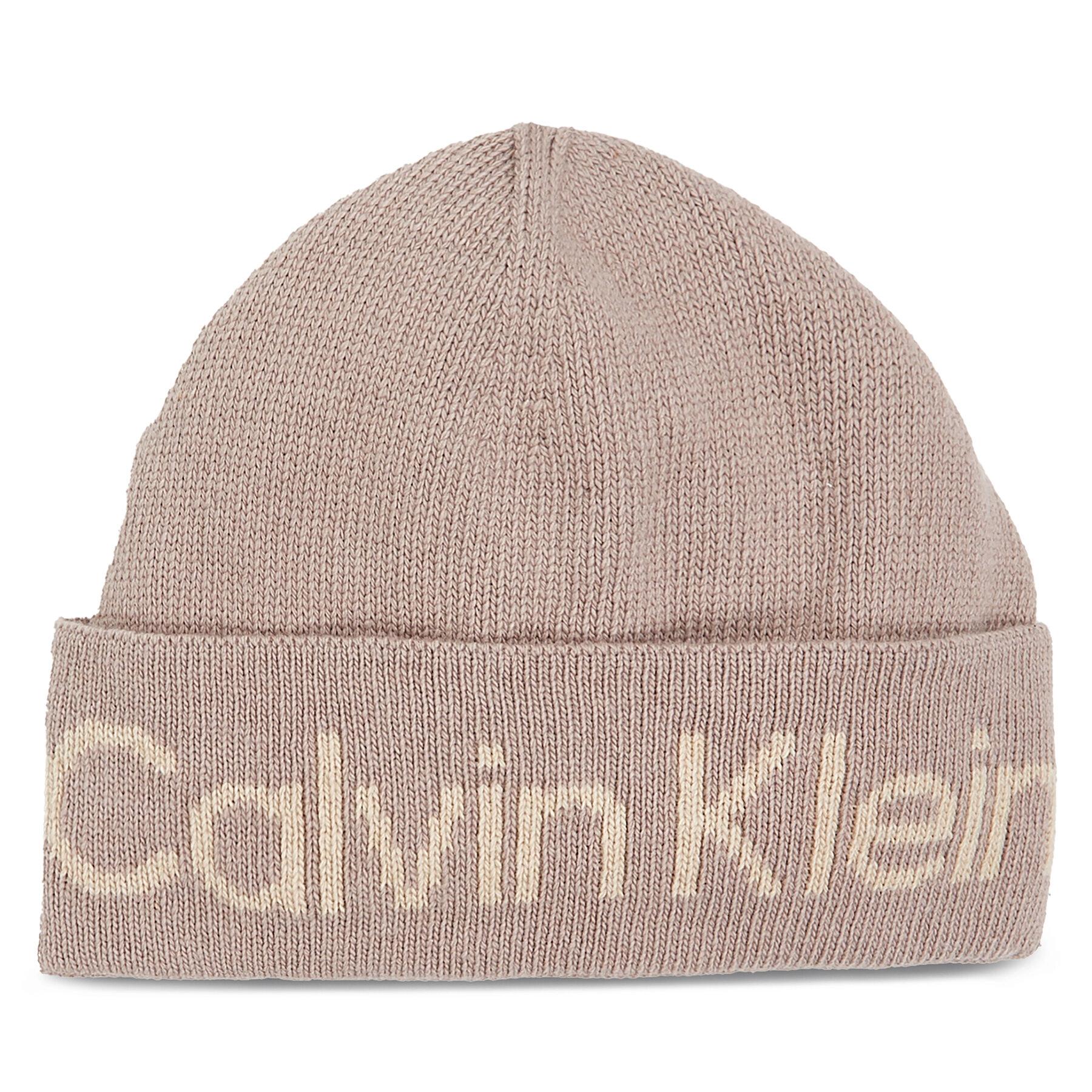 Mütze Calvin Klein Logo Reverso Tonal Beanie K60K611151 Doeskin PBP von Calvin Klein