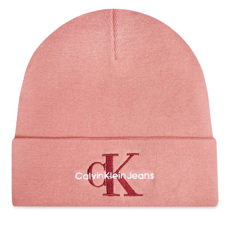 Mütze Calvin Klein Mono Logo Embro K60K612668 Rosa von Calvin Klein