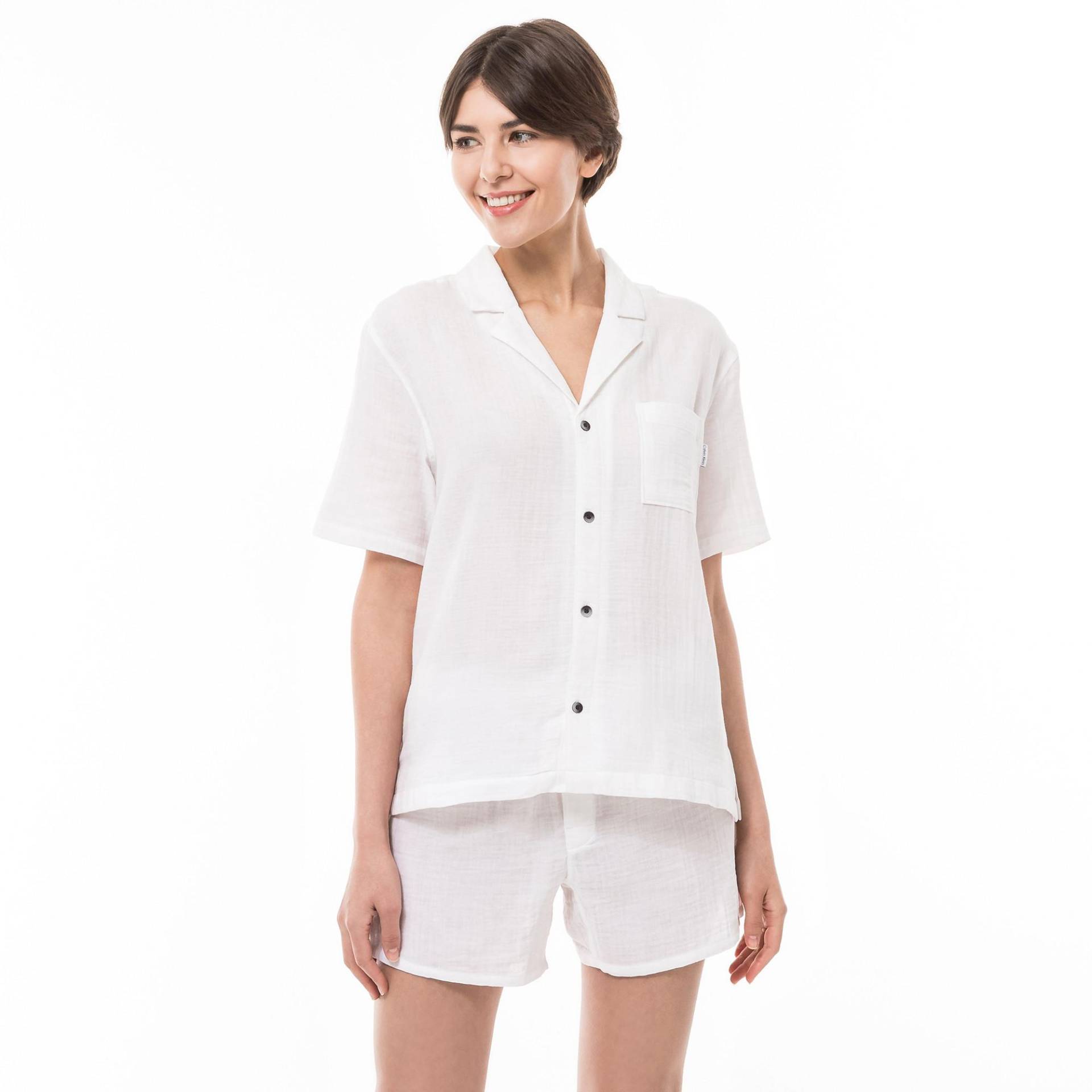 Pyjama-set Damen Weiss L von Calvin Klein